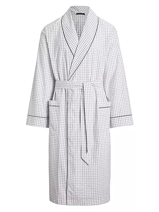 Polo Ralph Lauren - Plaid Cotton Oxford Robe