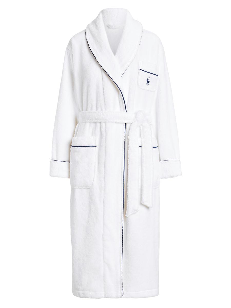 Polo Ralph Lauren Essentials Cotton Robe | Saks Fifth Avenue