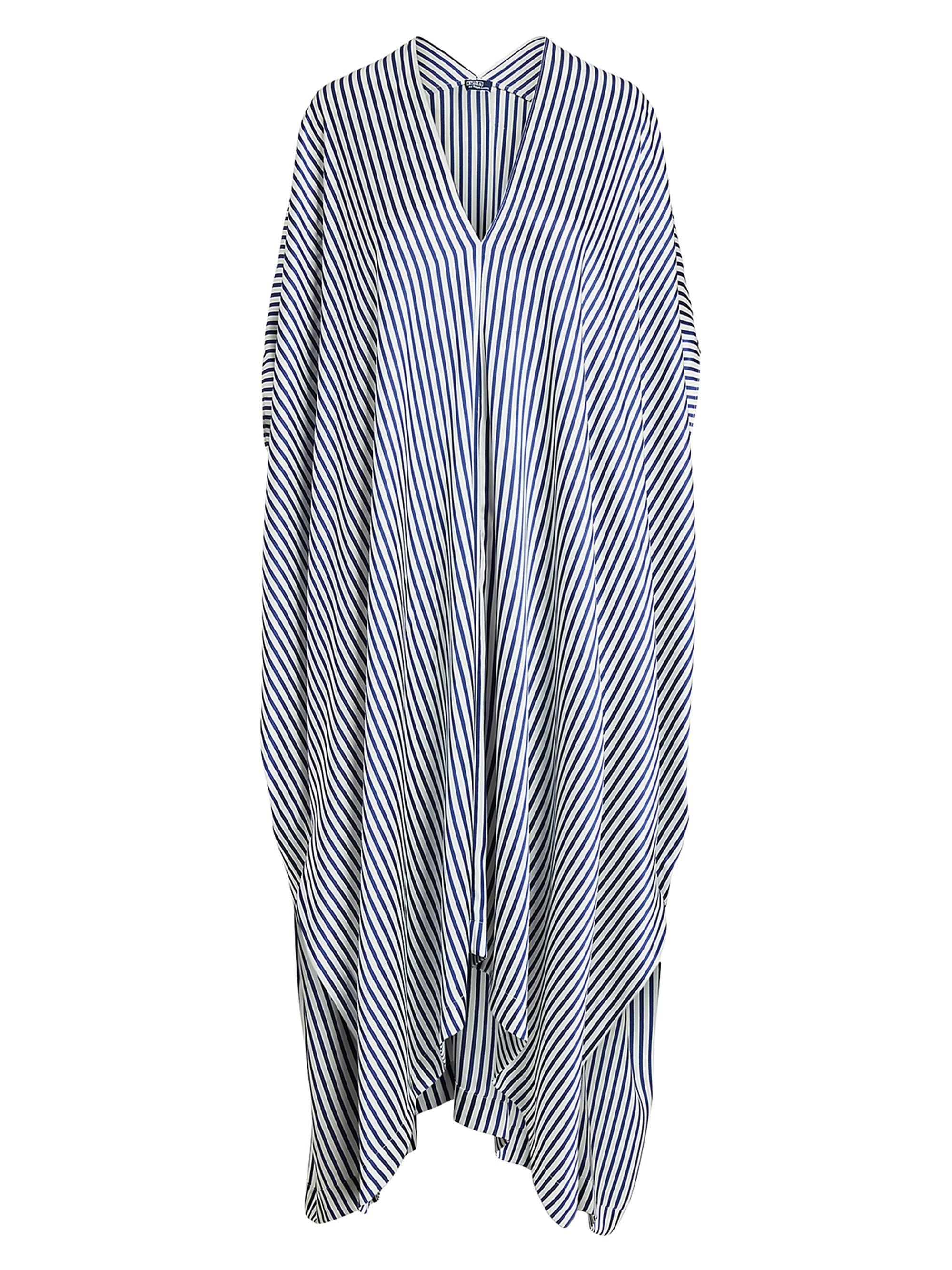 Polo Ralph Lauren Women's Victoria Striped Silk-Blend Caftan - Cabana Stripe