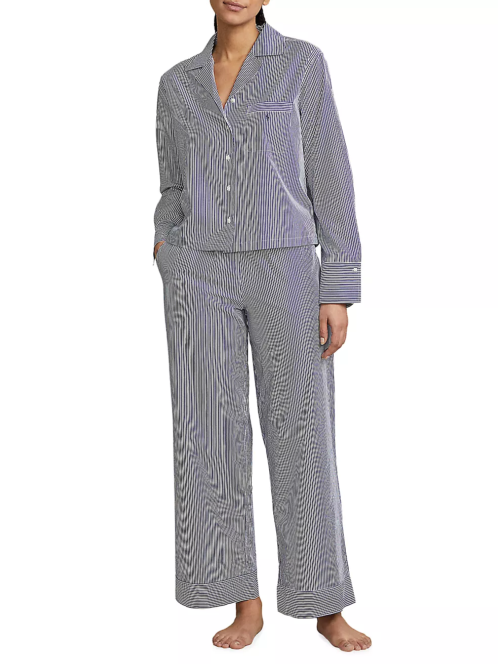 Bees 'n Stripes Gucci-Inspired Long Sleeved Satin Pyjama Set