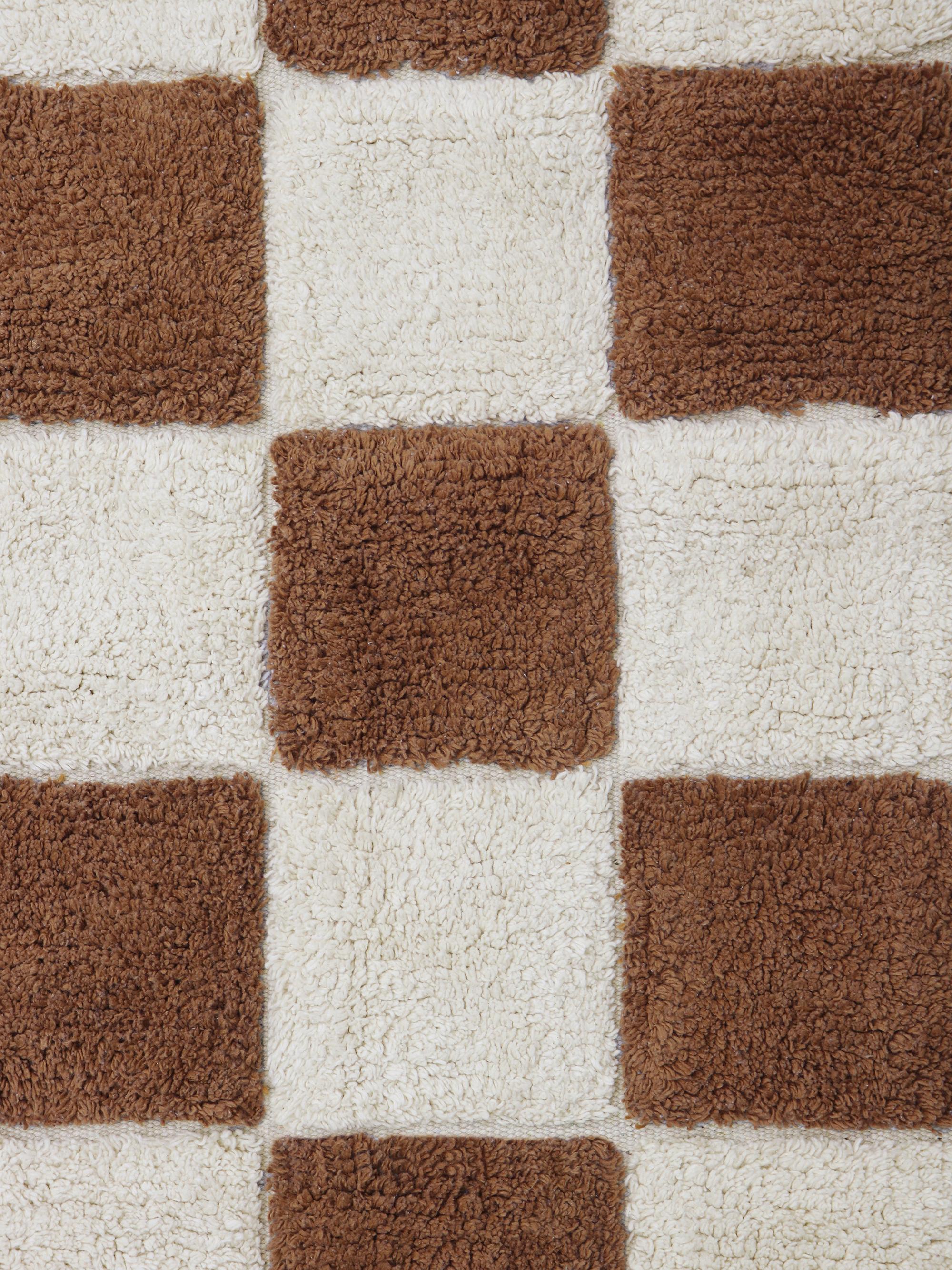 Lorena Canals Washable Rug Kitchen Tiles Toffee - Toffee