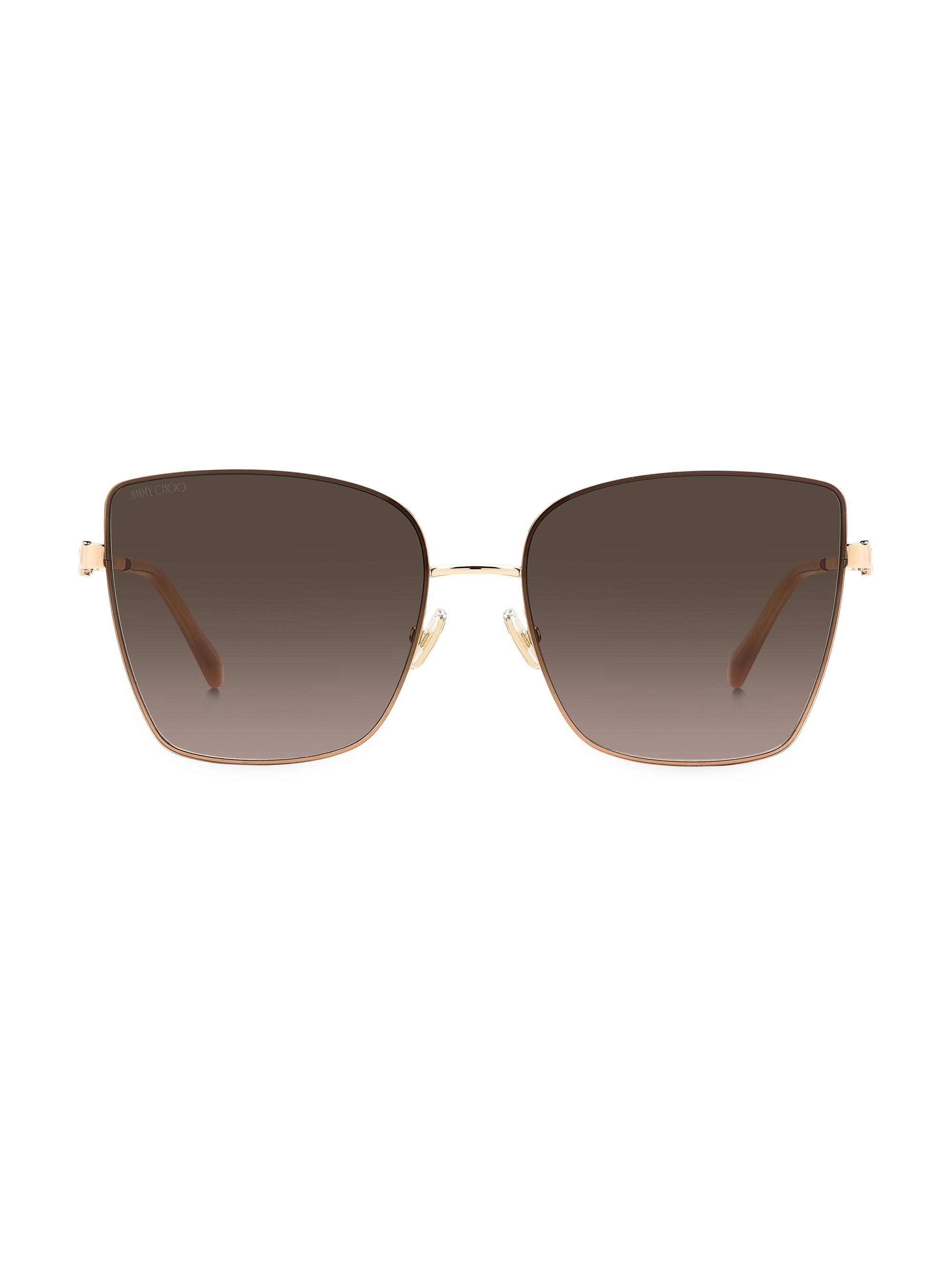 Jimmy Choo Women's Vella 59MM Square Sunglasses - Pink Brown