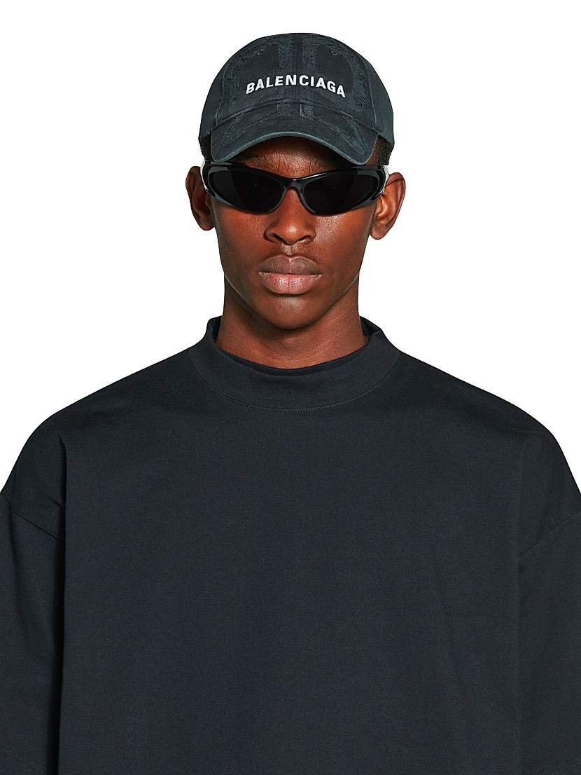 Shop Balenciaga BB Laser Destroyed Cap | Saks Fifth Avenue Shop Balenciaga BB Laser Destroyed Cap | Saks Fifth Avenue