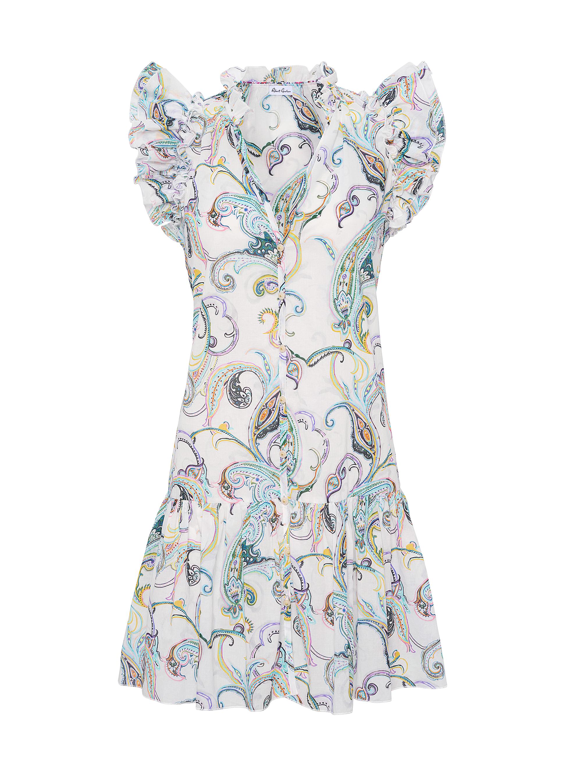 Robert Graham Women's Savannah Paisley-Print Minidress - White