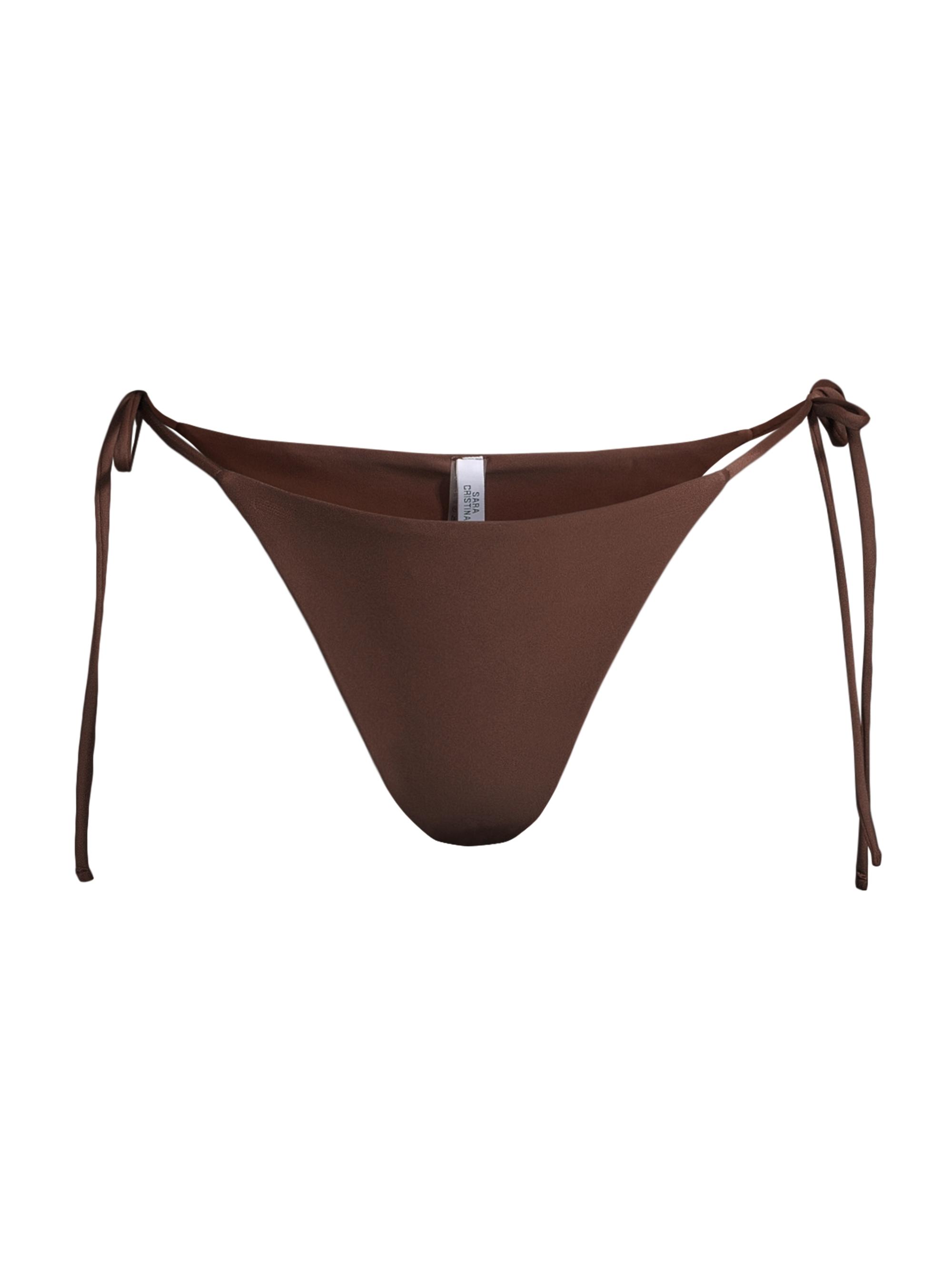 Sara Cristina Women's Bahia Triangle Bikini Bottom - Brown
