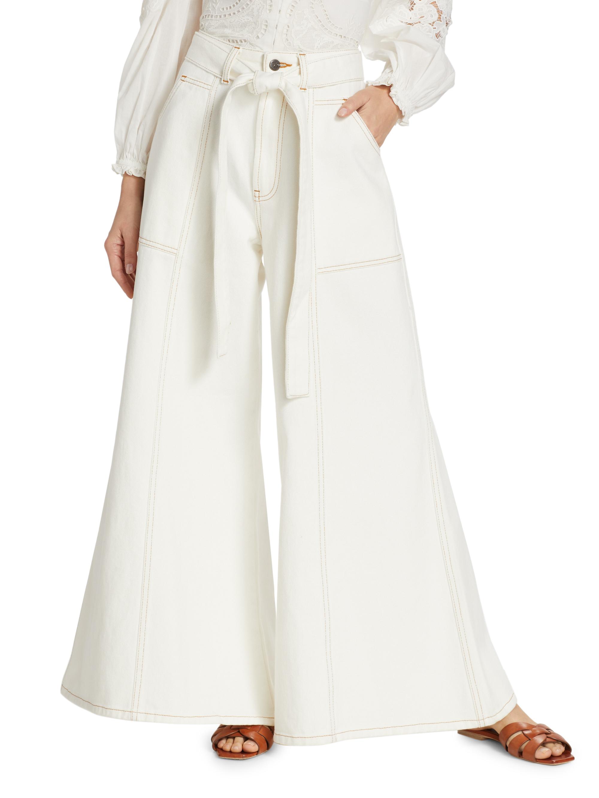 Rosen Kreuz⭐︎3 SIDE BELT BIG WIDE PANTS