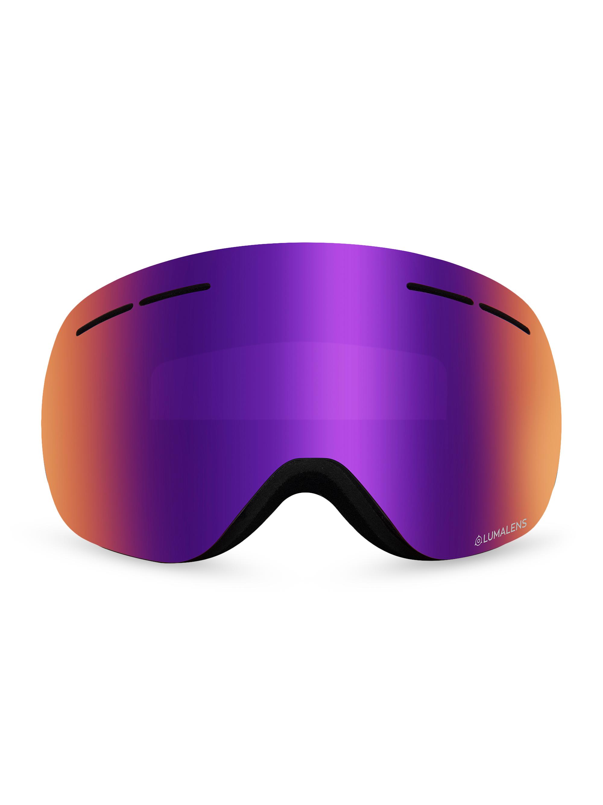 Dragon Men's DR X1S 3 Snow Goggles - Split Purple Amber