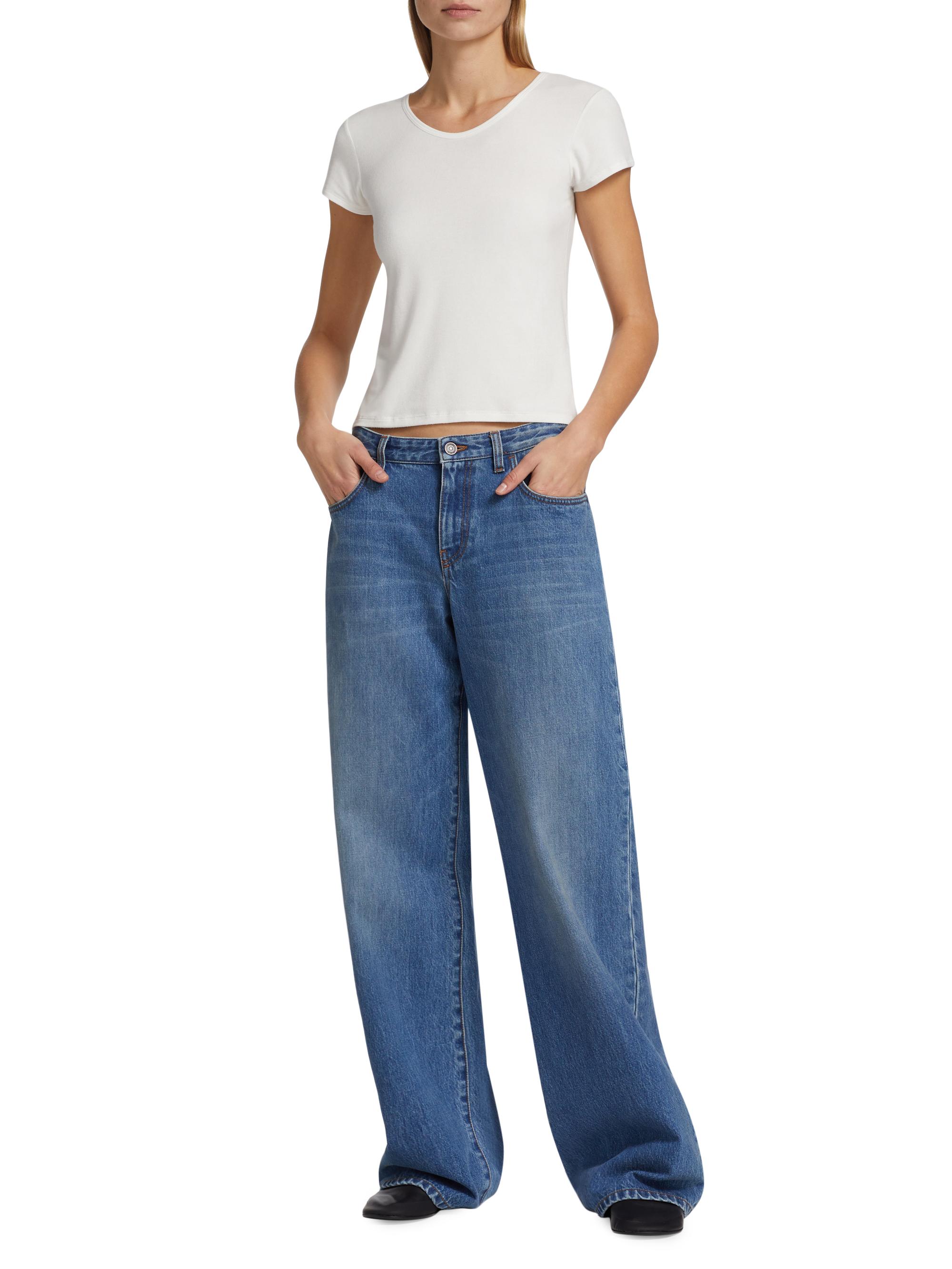 Shop The Row Eglitta Wide-Leg Jeans | Saks Fifth Avenue