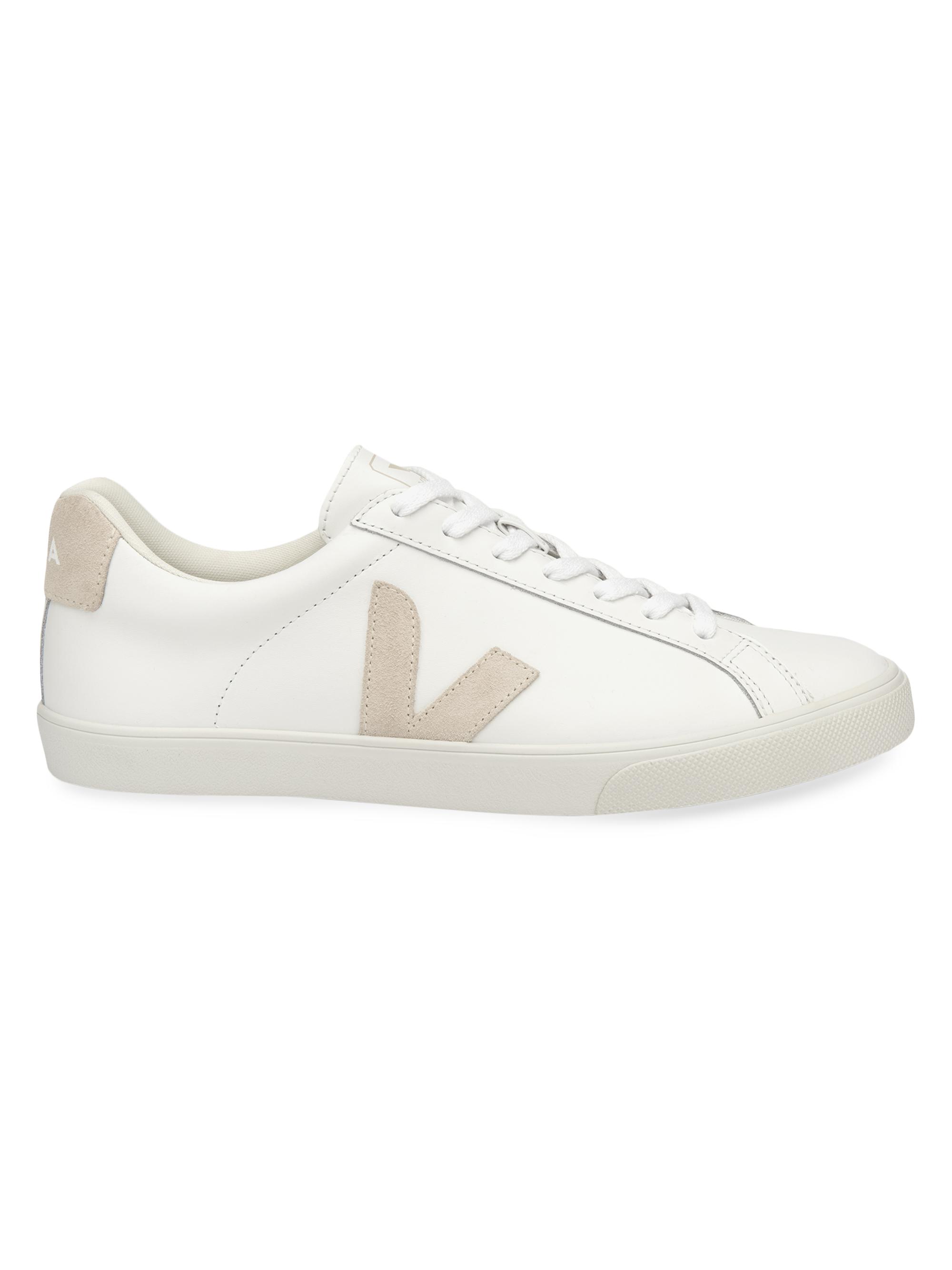 Veja Women's Esplar Leather Low-Top Sneakers - Extra White Sable