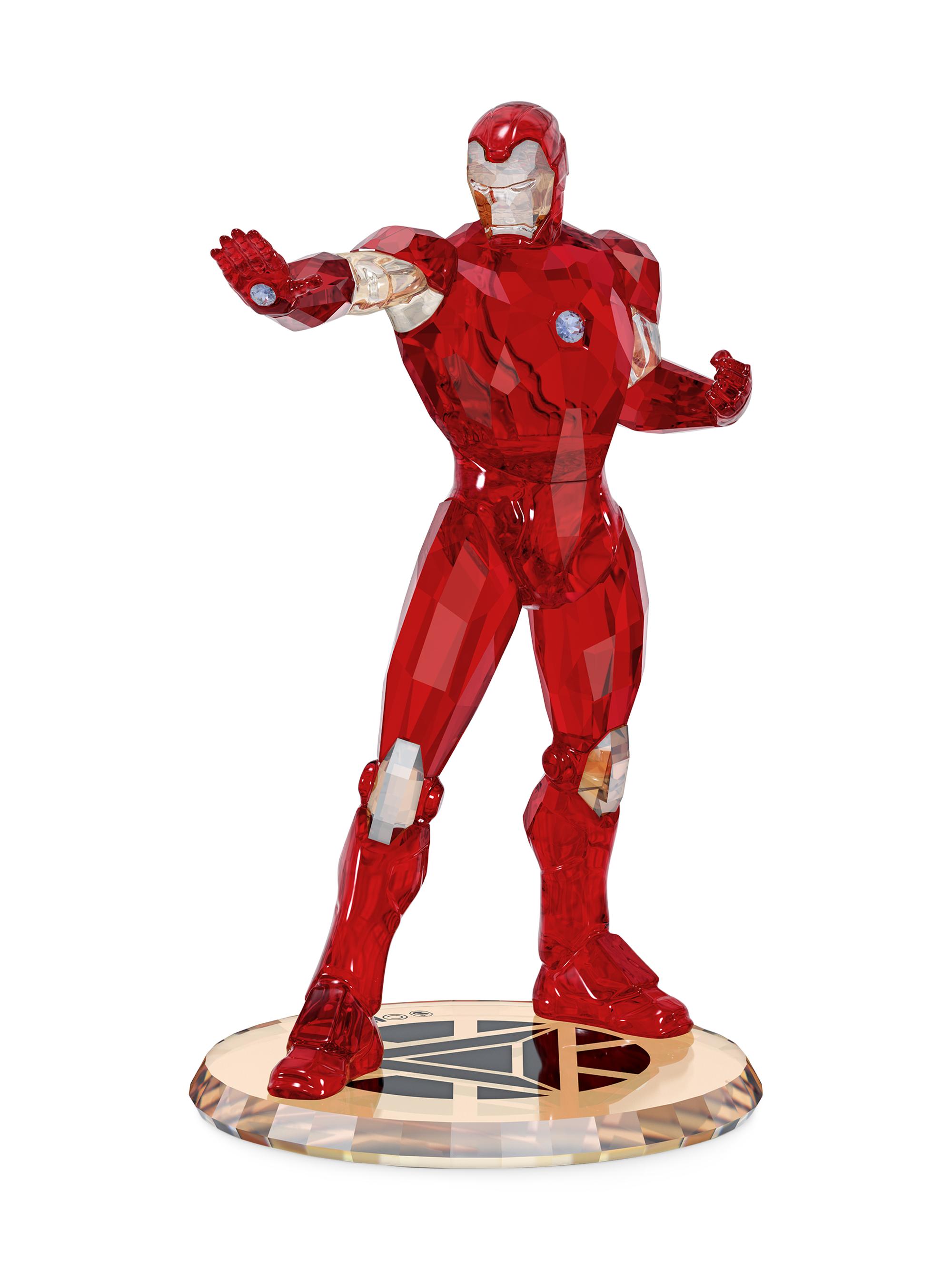 Swarovski Marvel Crystal Iron Man Figurine - Red