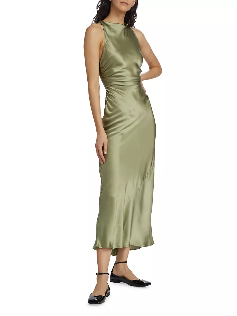 Casette Silk Dress