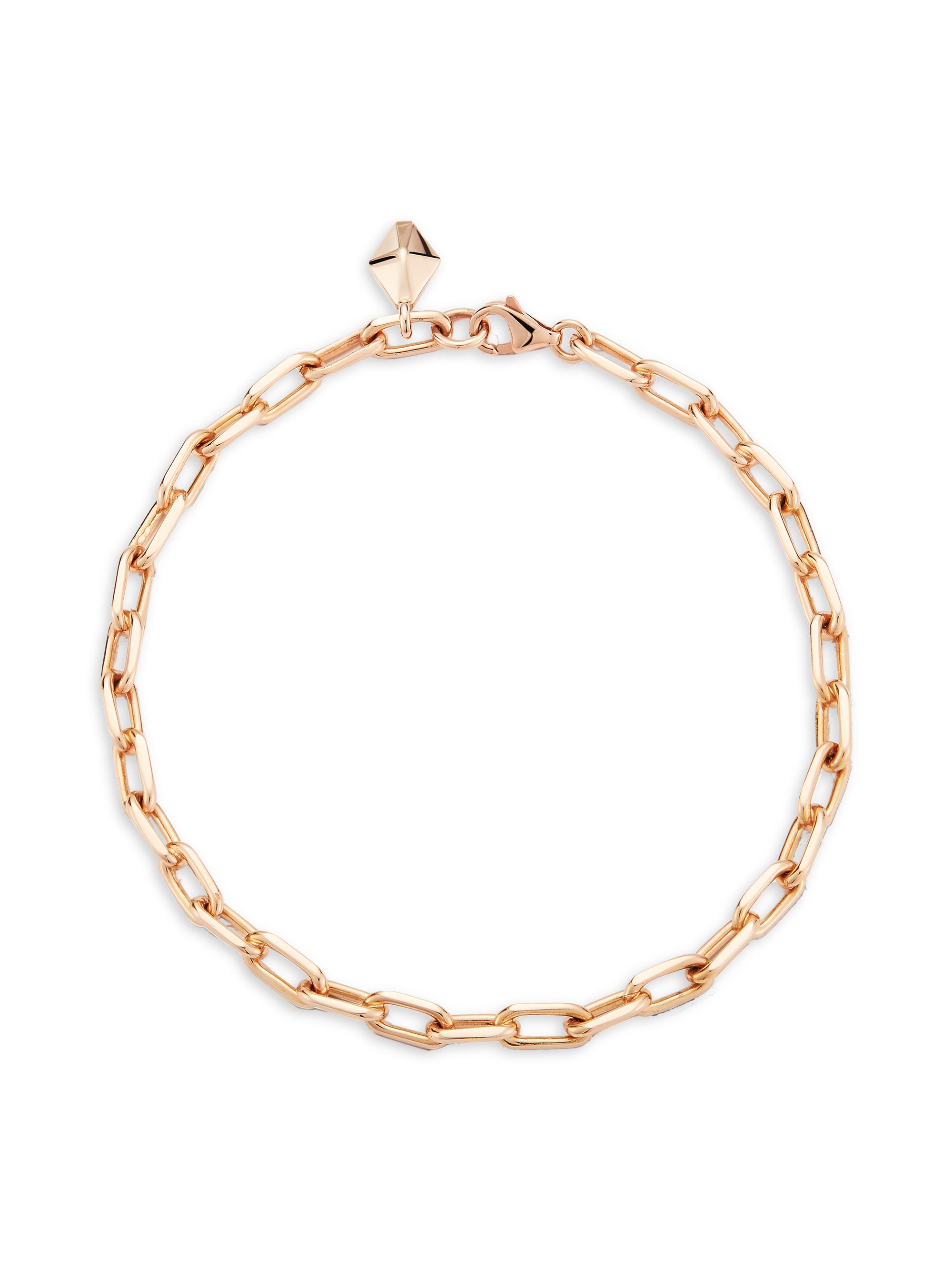 Walters Faith Women's Saxon 18K Rose Gold Chain Bracelet - Rose Gold