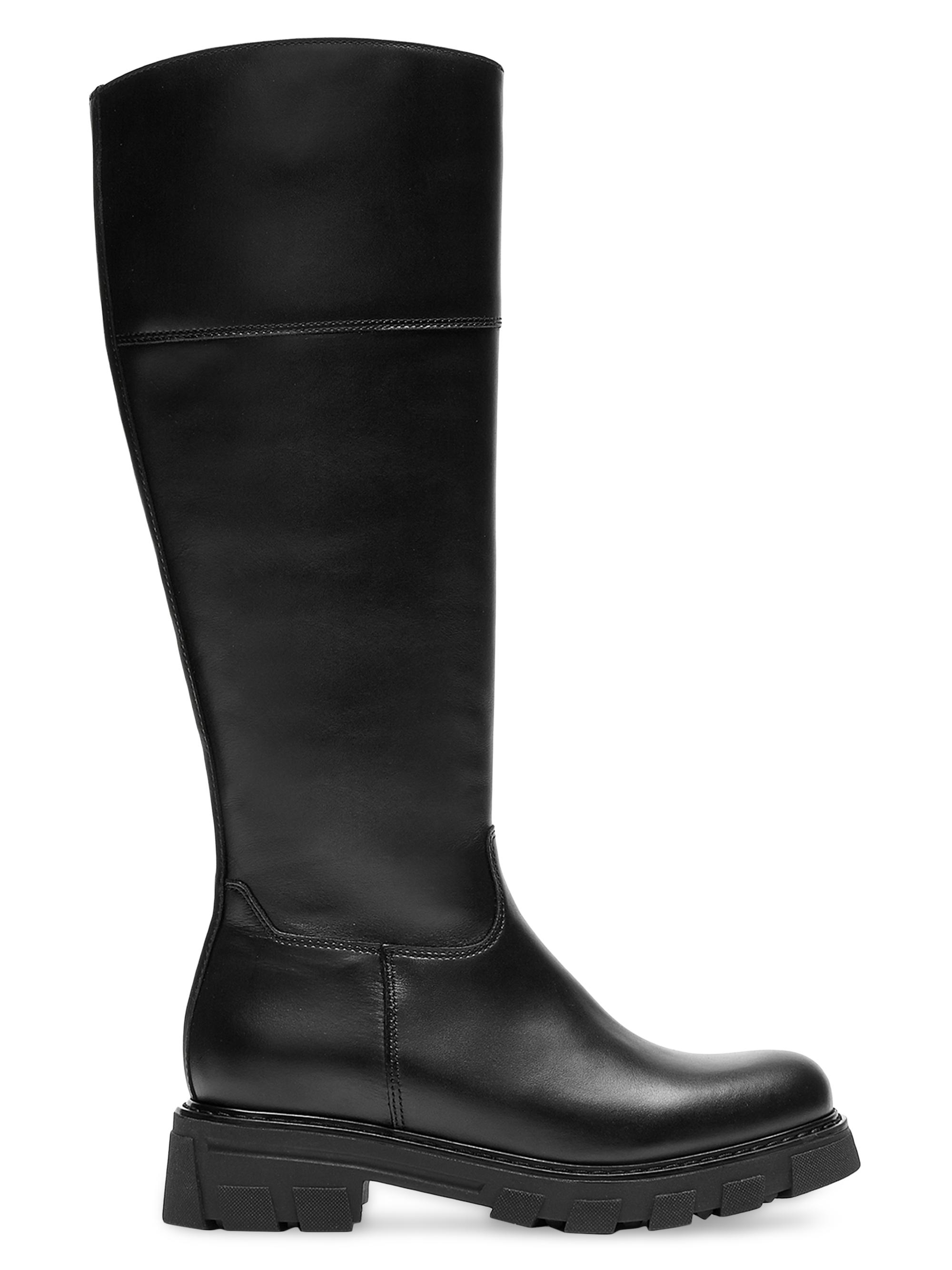 Shop La Canadienne Alabama 38MM Leather Lug-Sole Boots 