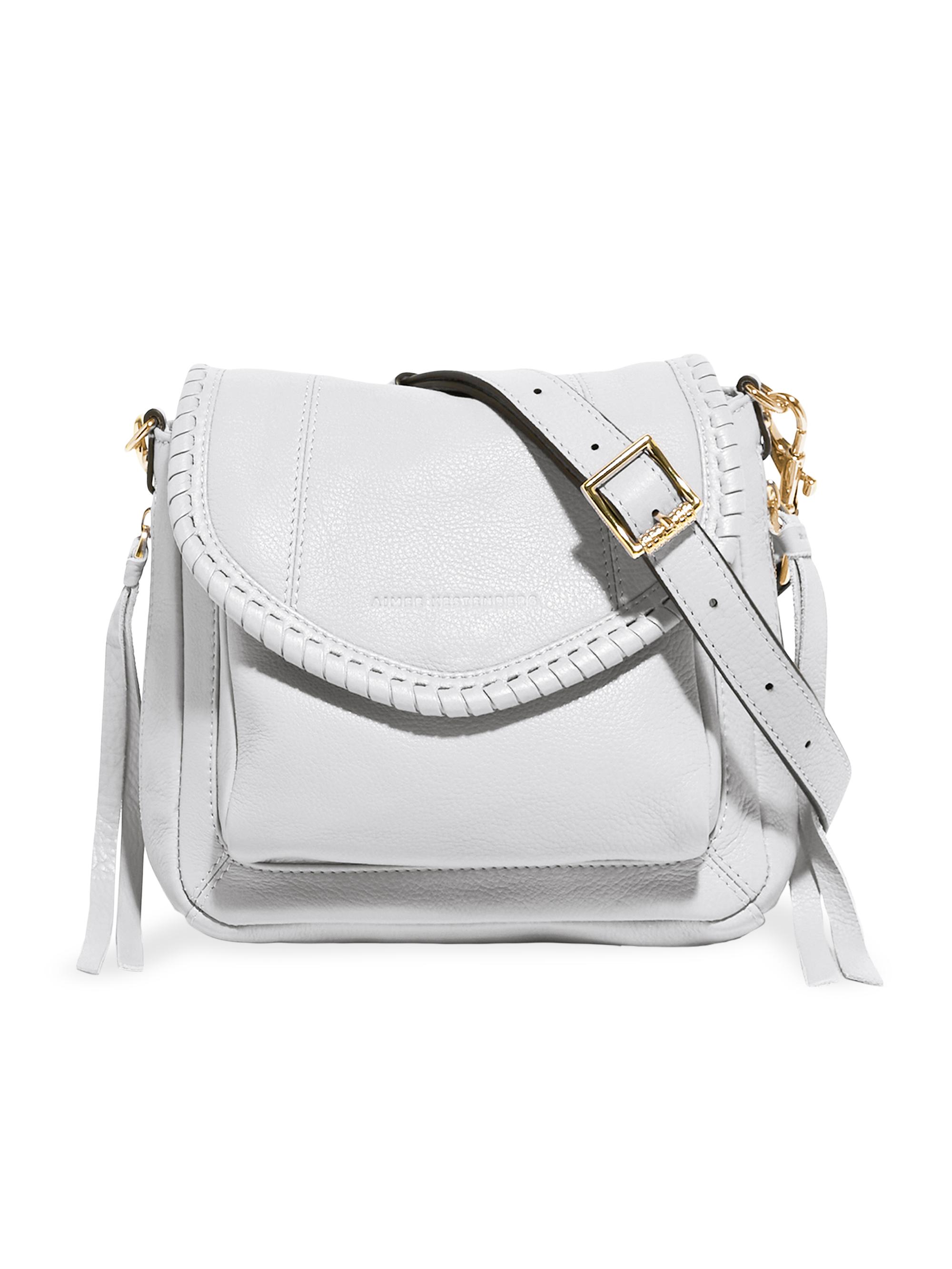 Aimee Kestenberg Women's All For Love Leather Mini Crossbody Bag - Cloud Shiny Gold