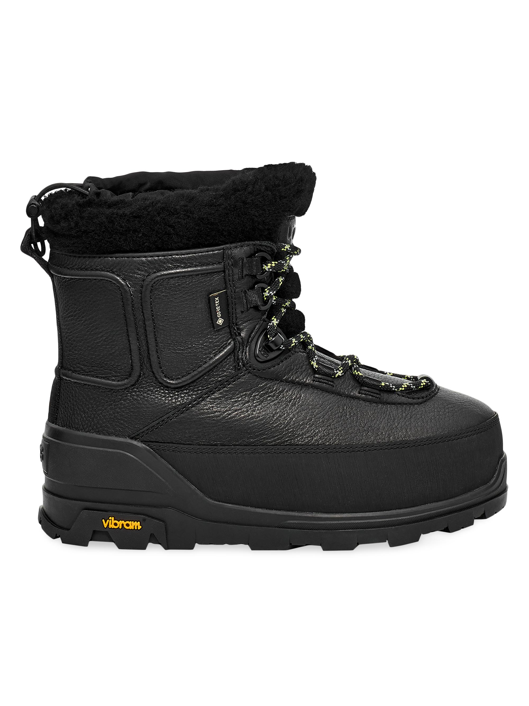 UGG Women's Shasta 70MM Wool & Lyocell Mid-Height Boots - Black