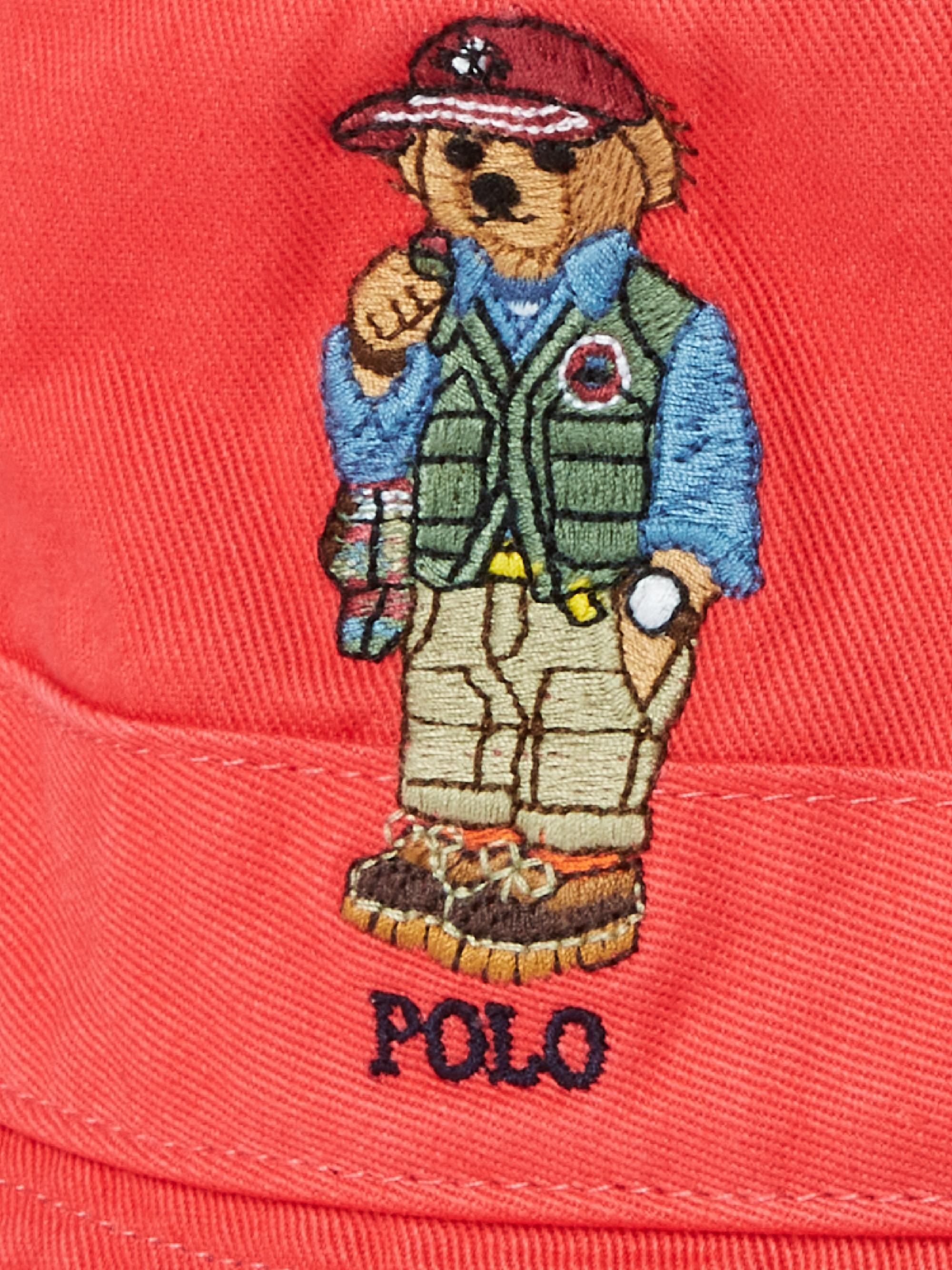 POLO Ralph Lauren Polo ベア ツイル バケット ハット 0400018615626_REDREEF?wid=600&