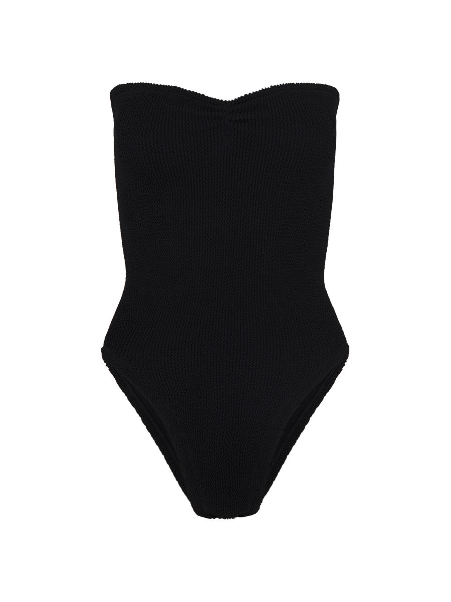ワンピース水着 Hunza G SS25 Swimwear (CRYSTAL SWIM CRINKLEBLACK) Hunza G Black Crystal Swimsuit | Liberty