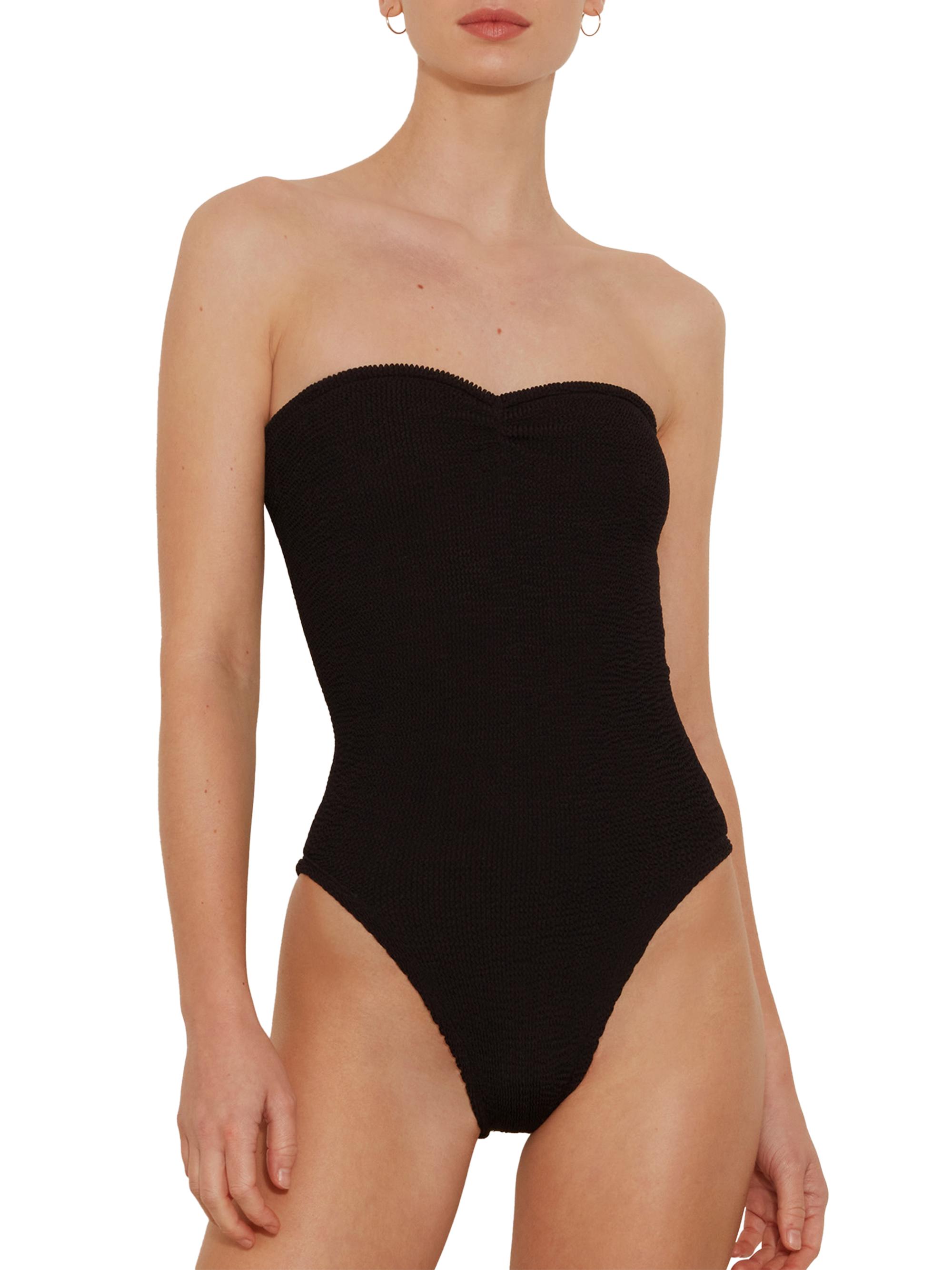 Hunza G Brooke Crinkled One-Piece Swimsuit | Saks Fifth Avenue