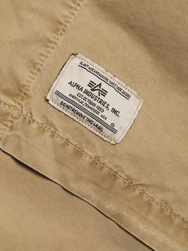 Shop Alpha Industries Contrast Shirt Jacket | Saks Fifth Avenue