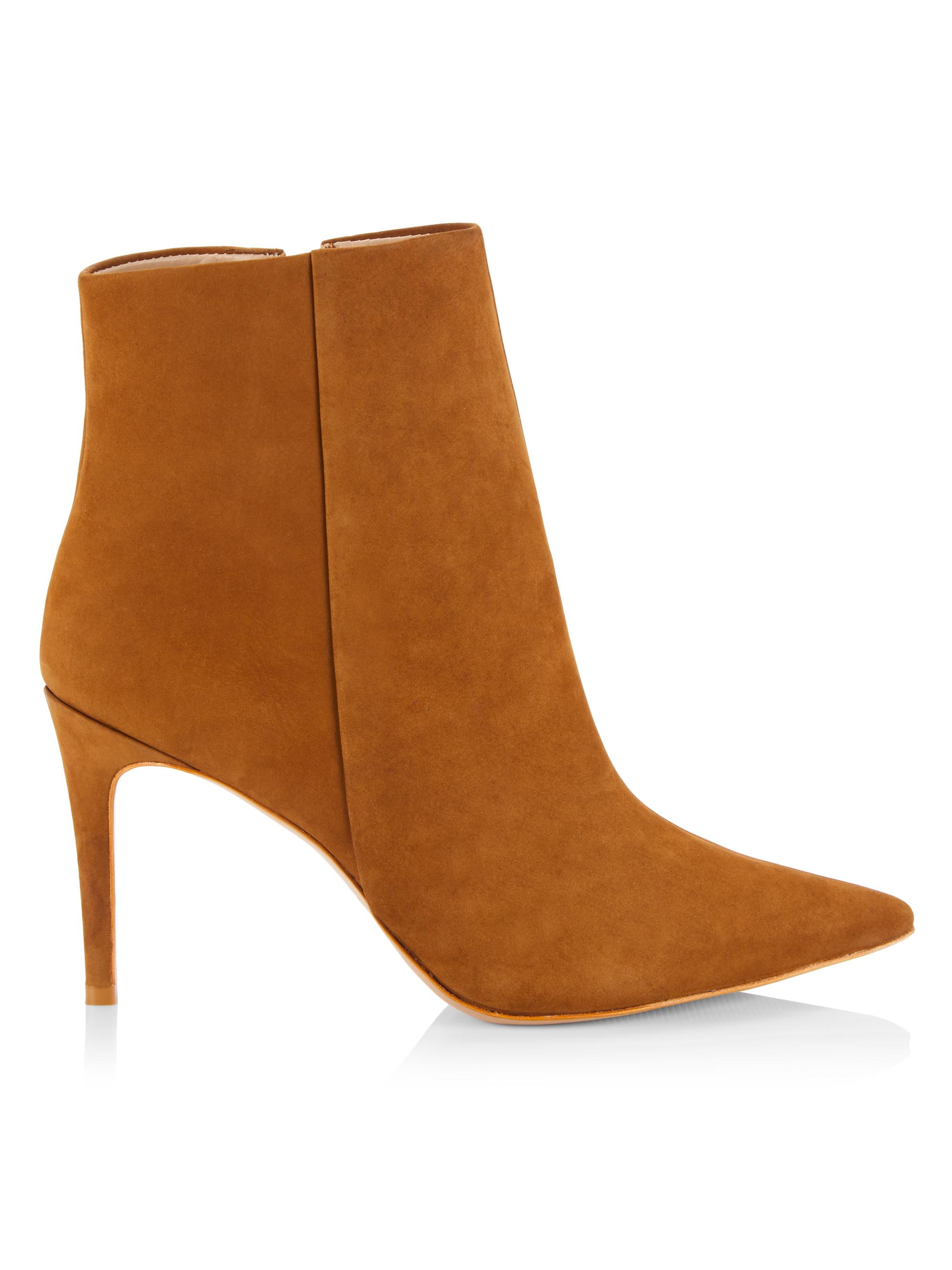 INCHANT ME】Suede Buckle Stiletto Ankle Boots Steve Madden Boots