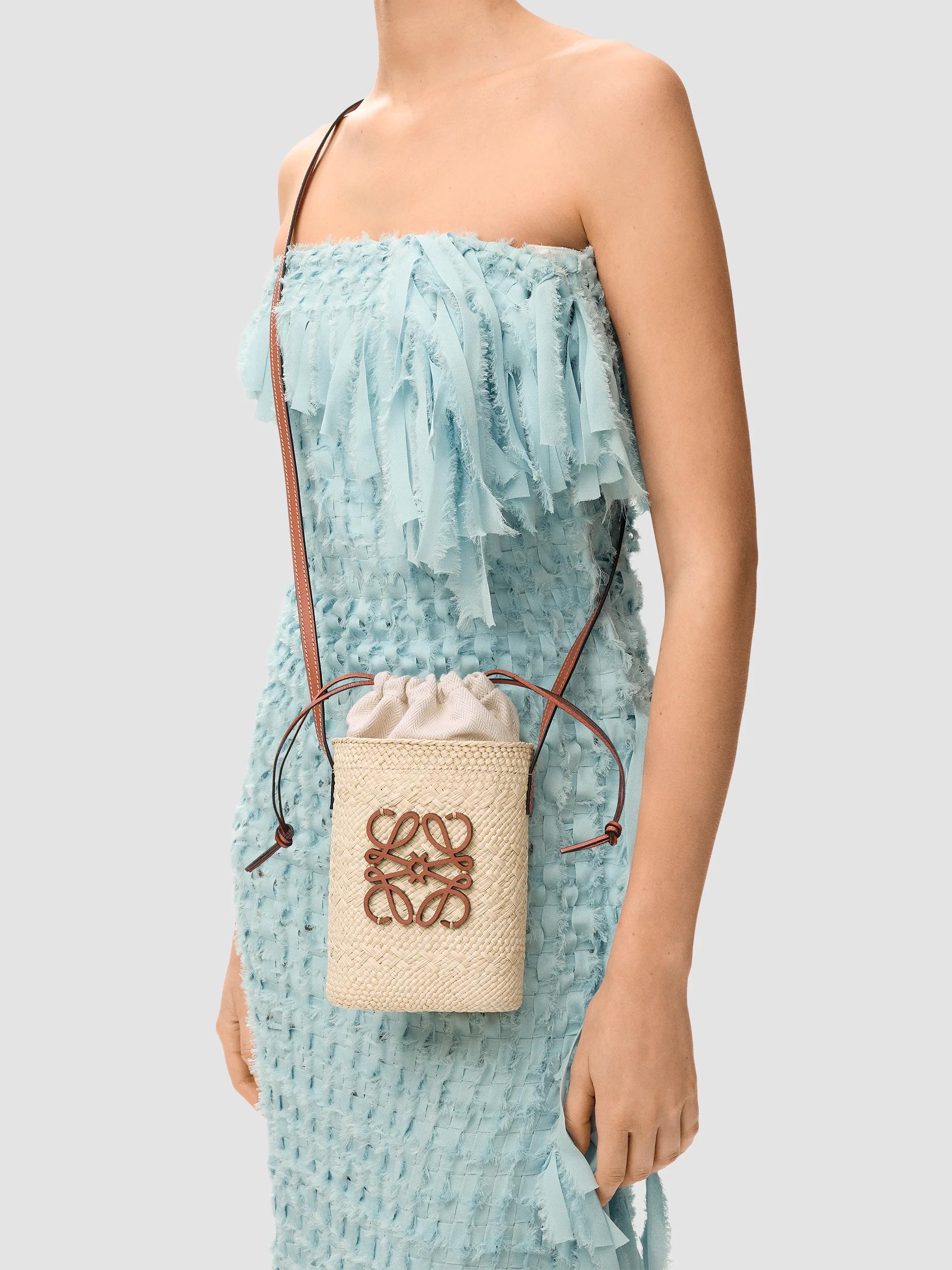 LOEWE LOEWE x Paula's Ibiza Raffia Shoulder Bag | Saks Fifth Avenue