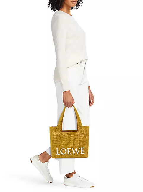 Women's Medium tote bag with logo, LOEWE