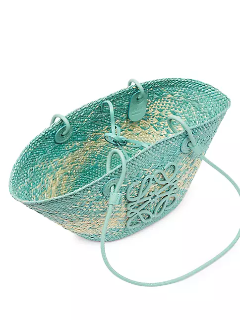 Loewe Paula's Ibiza Anagram Small Basket Shoulder Bag