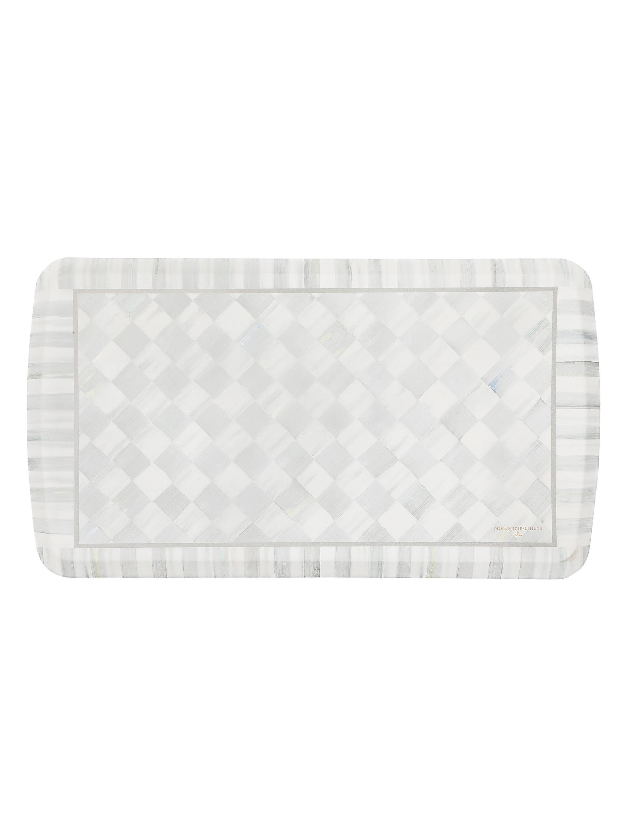 MacKenzie-Childs Sterling Check Gel Pro Comfort Harlequin Mat