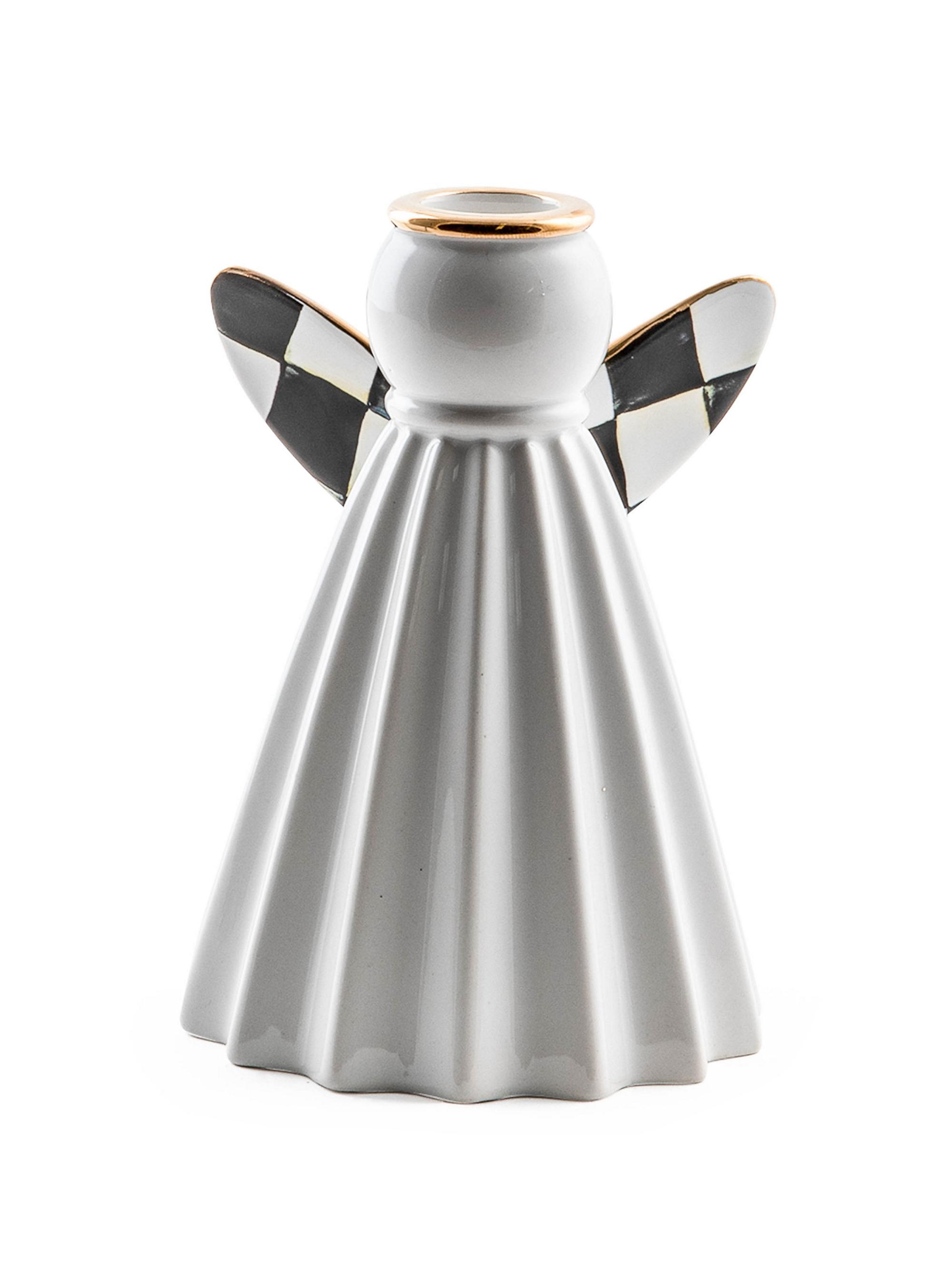 MacKenzie-Childs Farmhouse Angel Taper Candle Holder