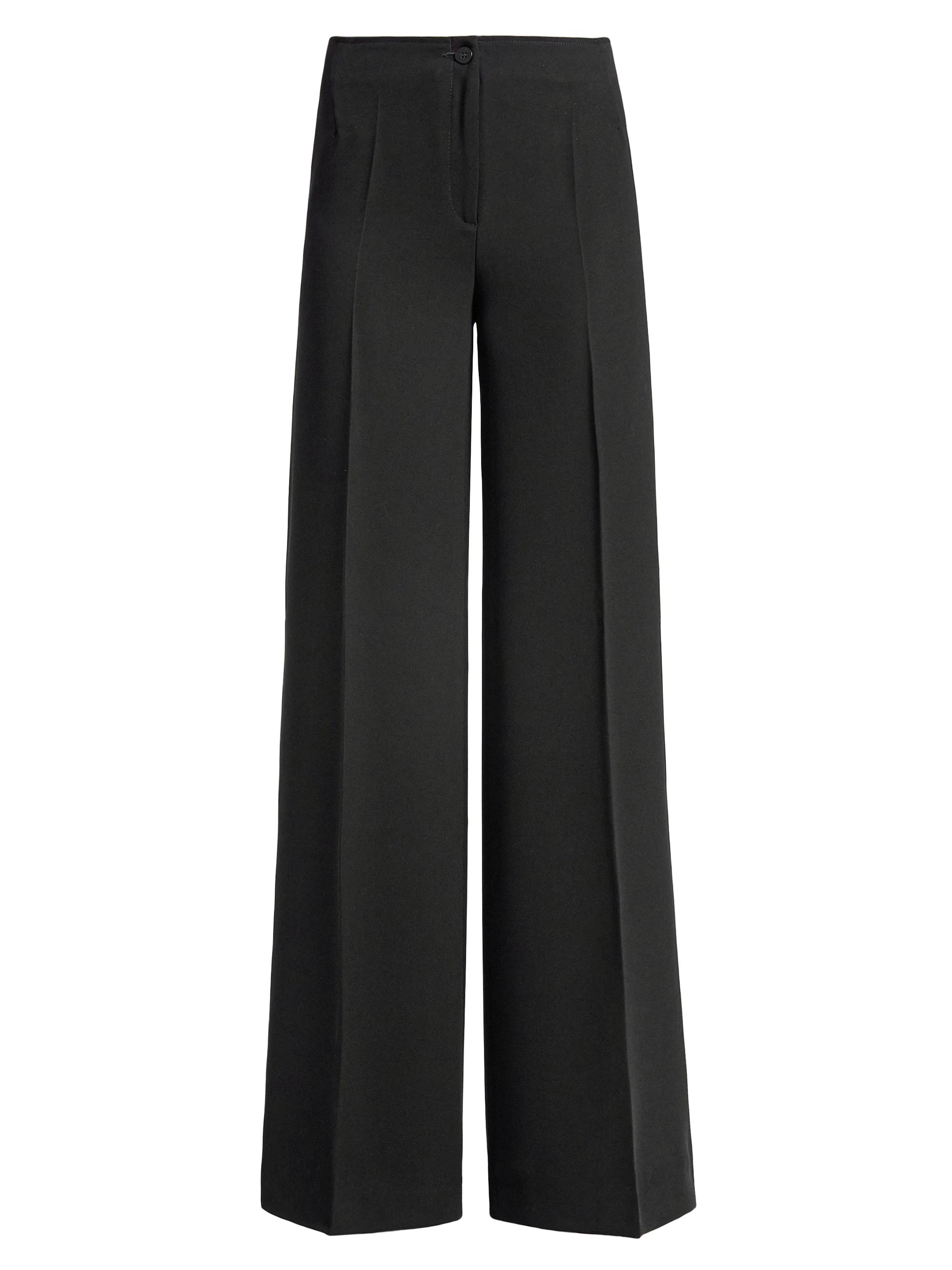 Santorelli Women's Ayla Wde-Leg Trousers - Black