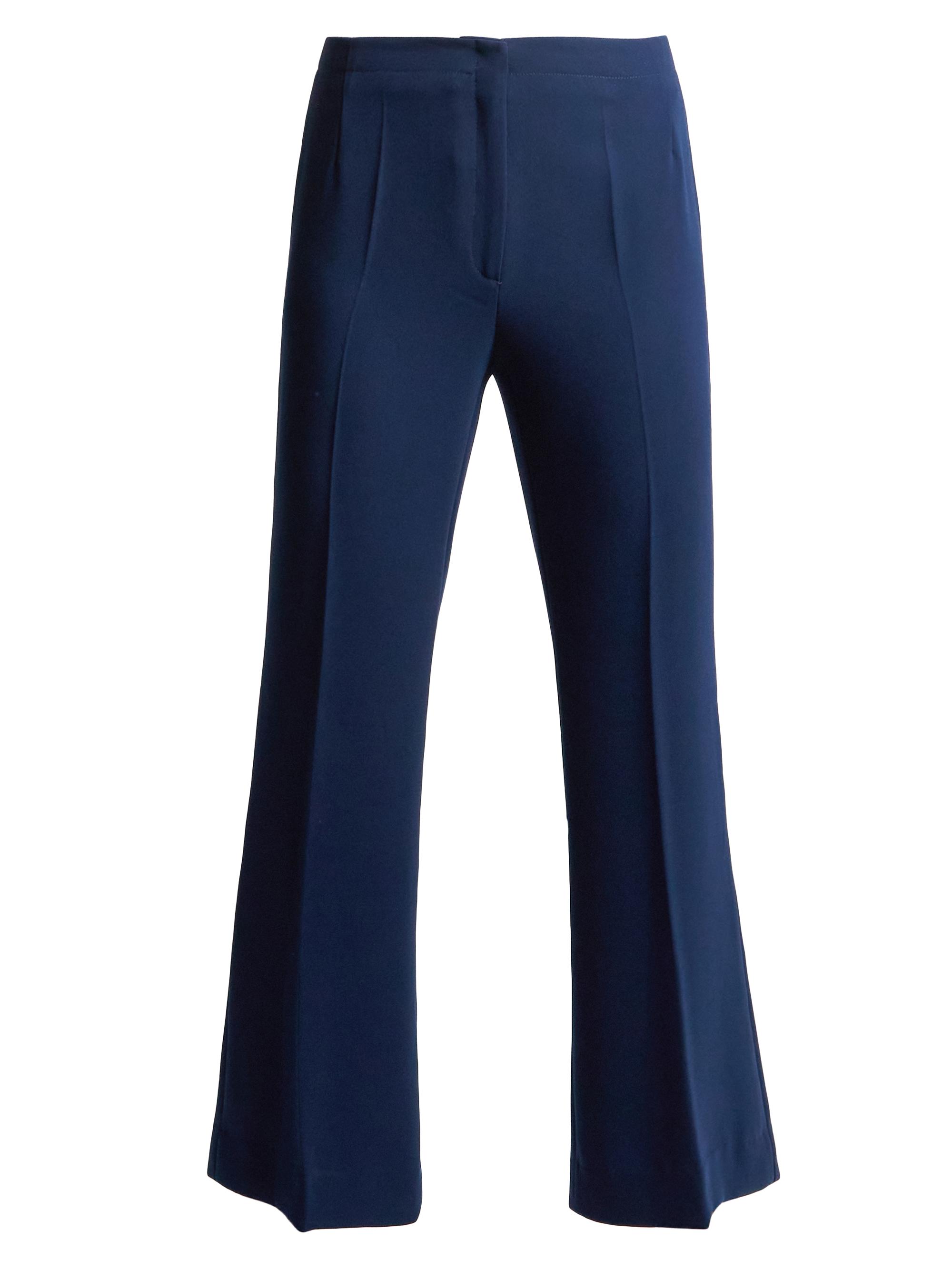 Santorelli Women's Izzy Flared Cropped Pants - Midnight