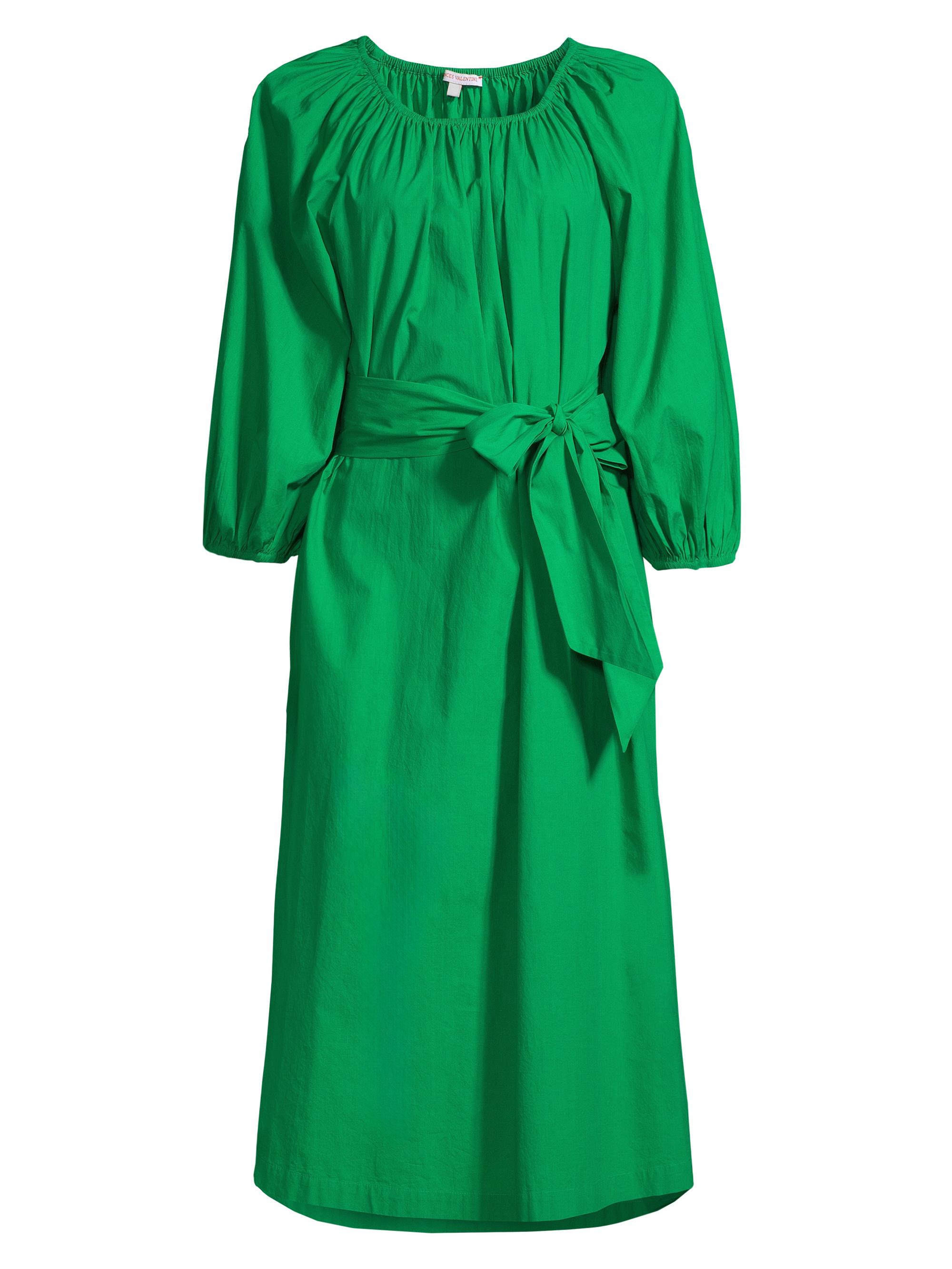 Frances Valentine Bliss Belted Cotton Midi-Dress | Saks Fifth Avenue