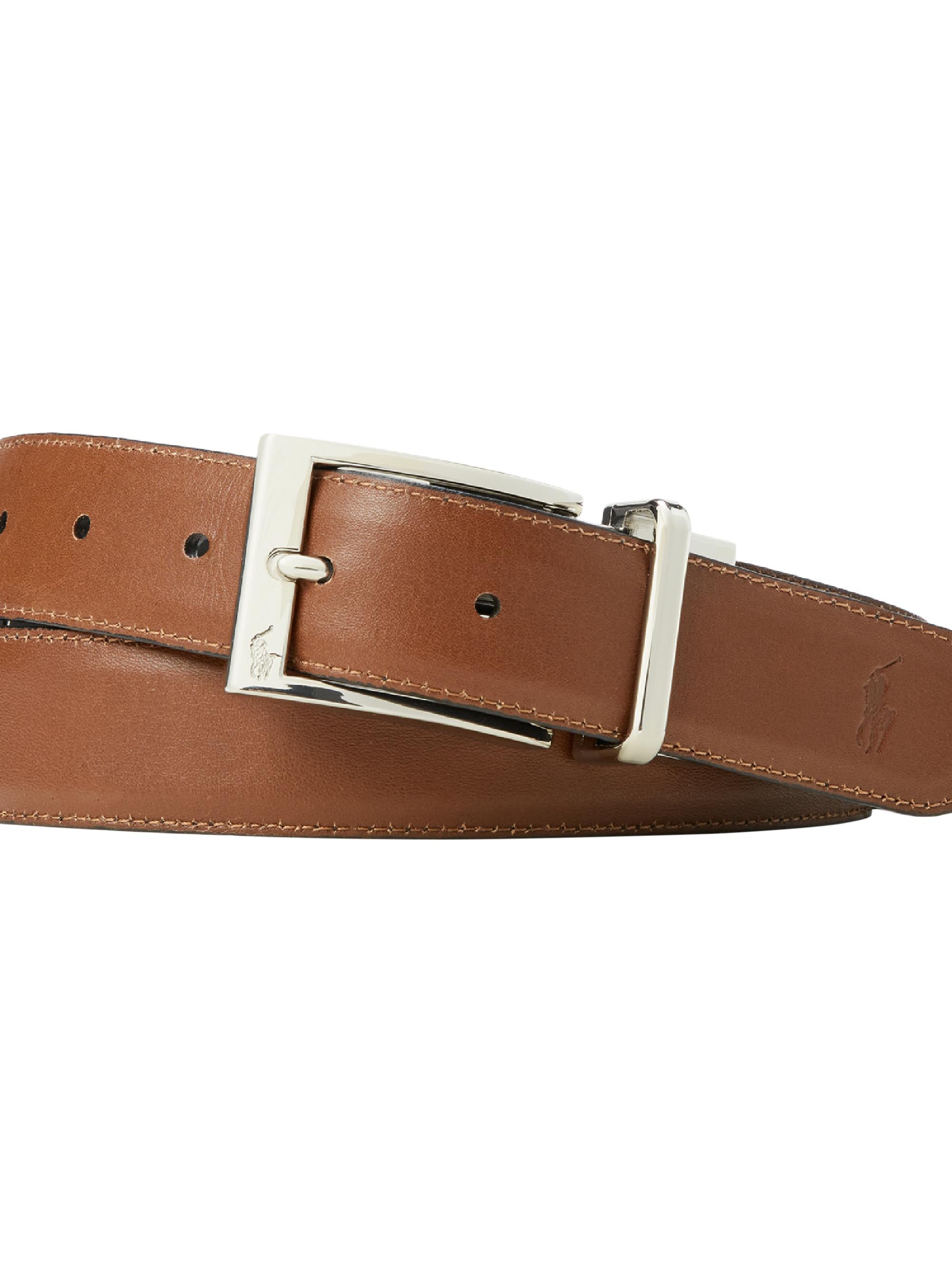 Polo Ralph Lauren Reversible Leather Dress Belt | Saks Fifth Avenue