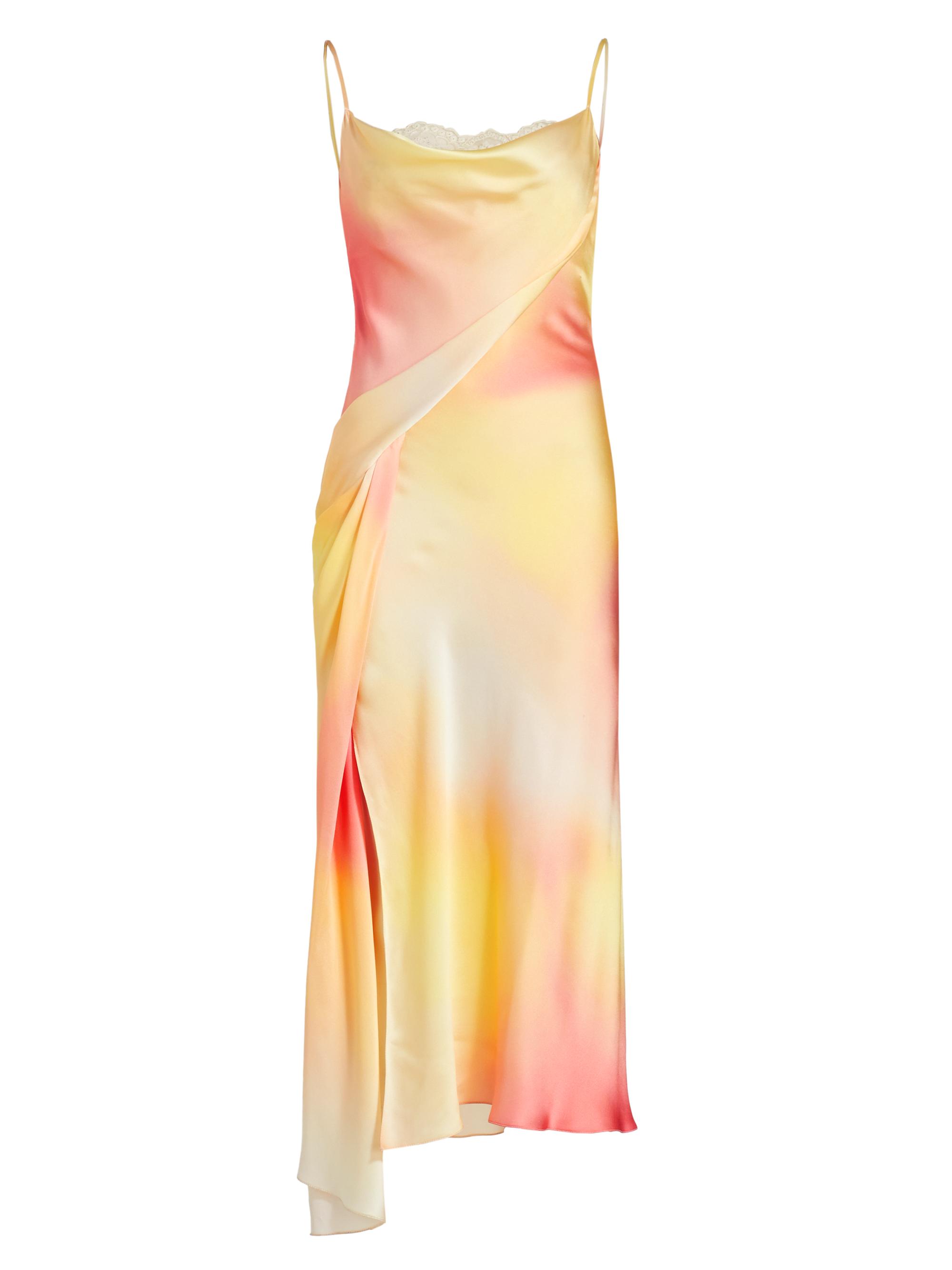 Jason Wu Collection Women's Printed Silk Charmeuse Slipdress