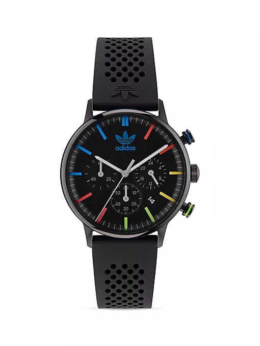 adidas - Logo Rainbow Chronograph Watch