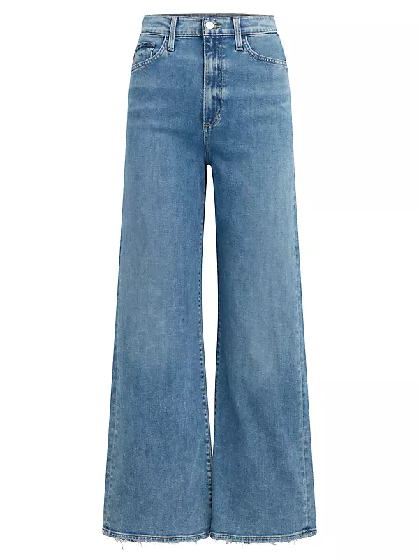 Shop Joe's Jeans The Mia High-Rise Stretch Wide-Leg Jeans