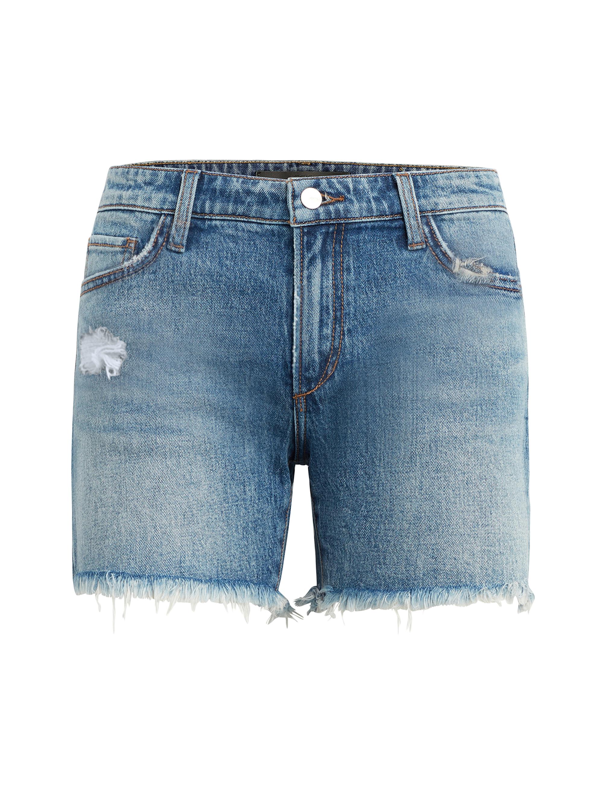 Joe's Jeans Women's The 5-Inch Mid-Rise Distressed Denim Shorts - Huron