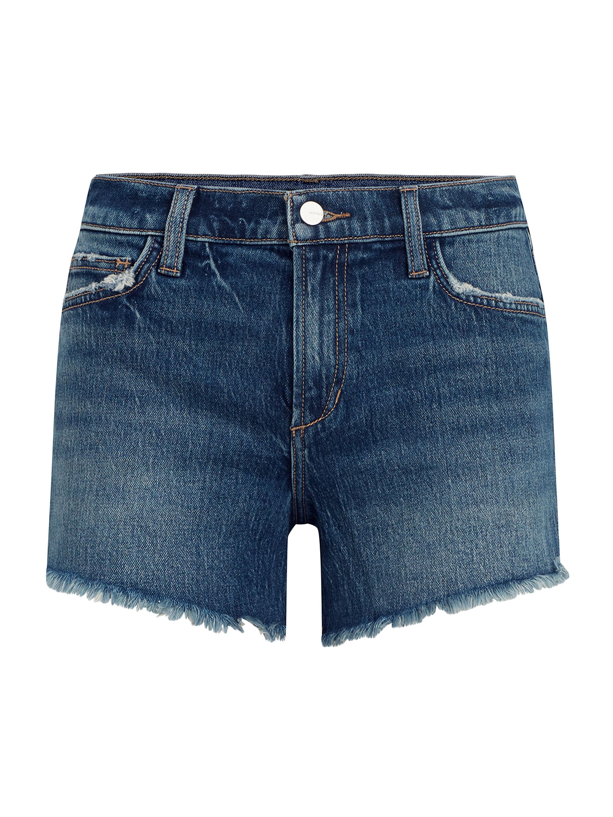Joe's Jeans Women's The Ozzy Frayed Denim Shorts - You Wish