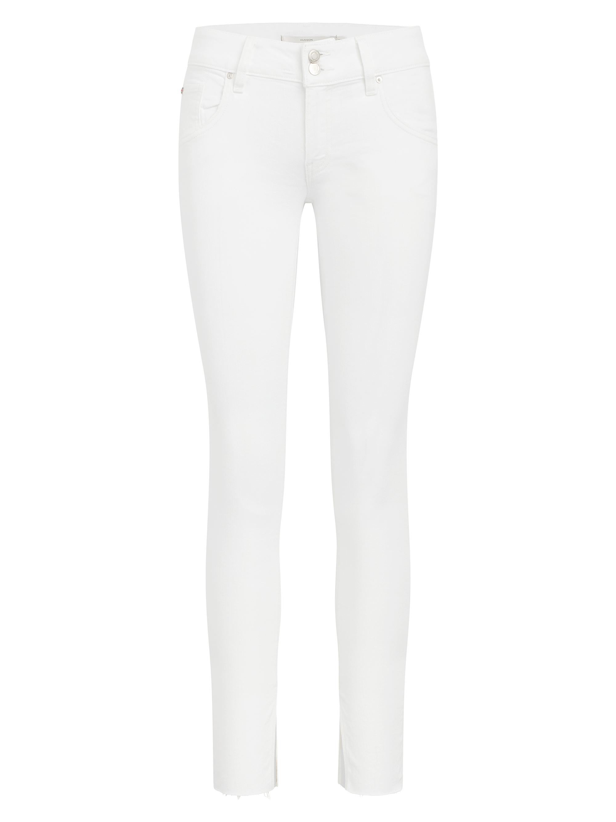 Hudson Jeans Women's Collin Ankle-Crop Skinny Jeans - White