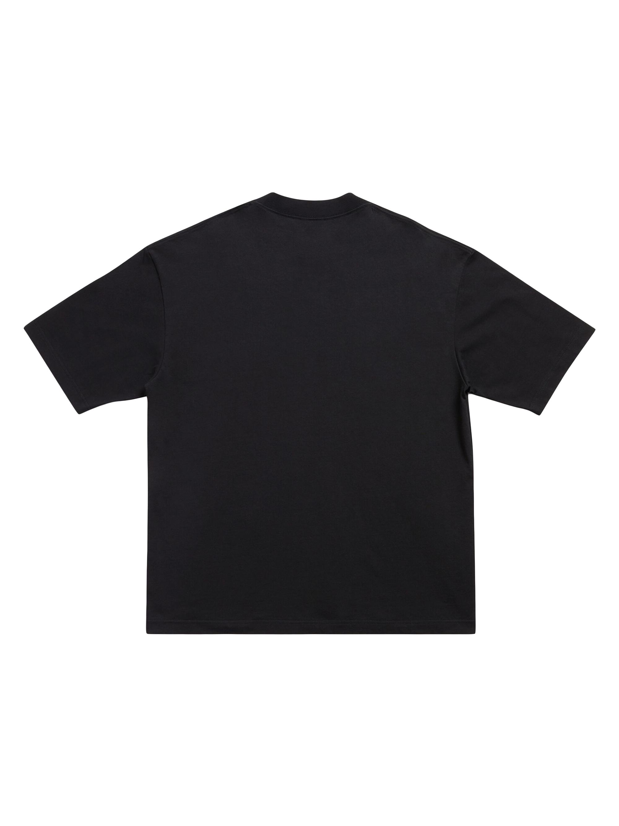 BALENCIAGA Tシャツ ブラック シンプル ロゴ M Balenciaga logo-detail T-shirt | Black | FARFETCH