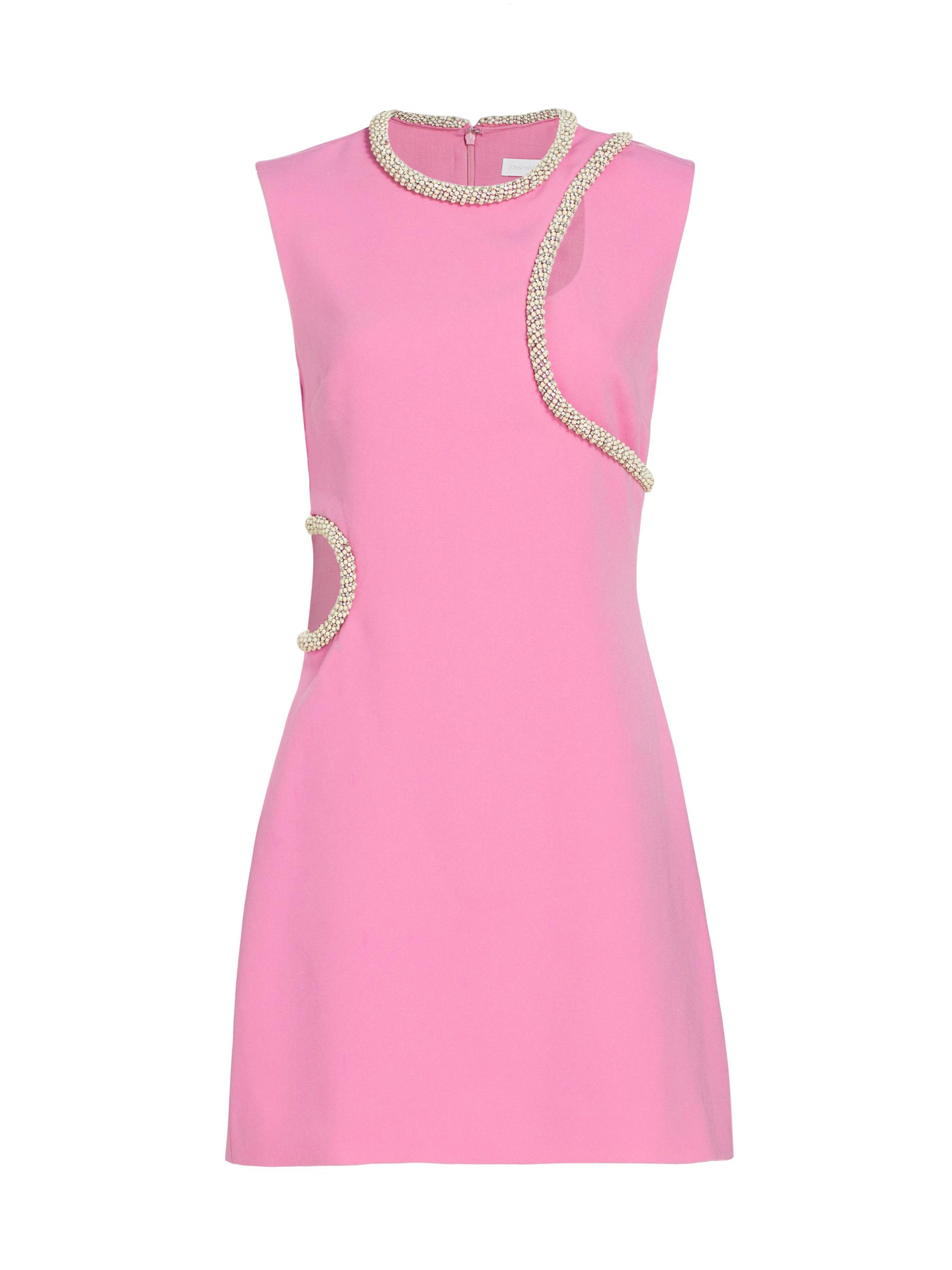 SIMKHAI Women's Kat Beaded-Trim Minidress - Petal