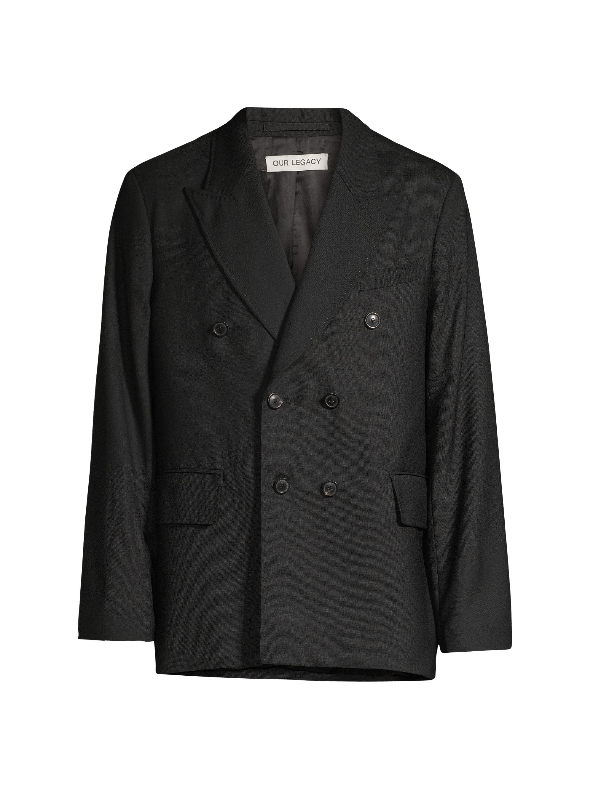 NEAU 4th Double breasted blazer ブラック Neau Double breasted blazer 黒