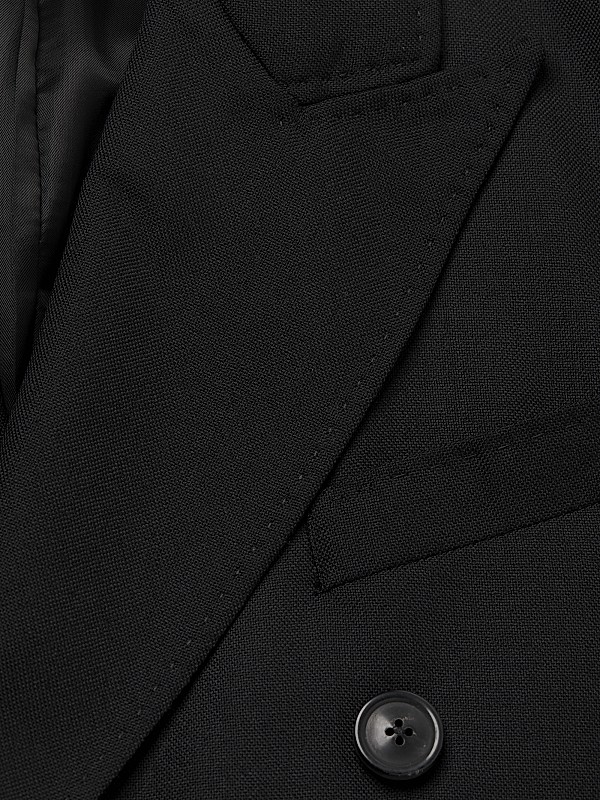 Shop Our Legacy Unstructured Double-Breasted Wool Blazer Shop Our Legacy Unstructured Double-Breasted Wool Blazer