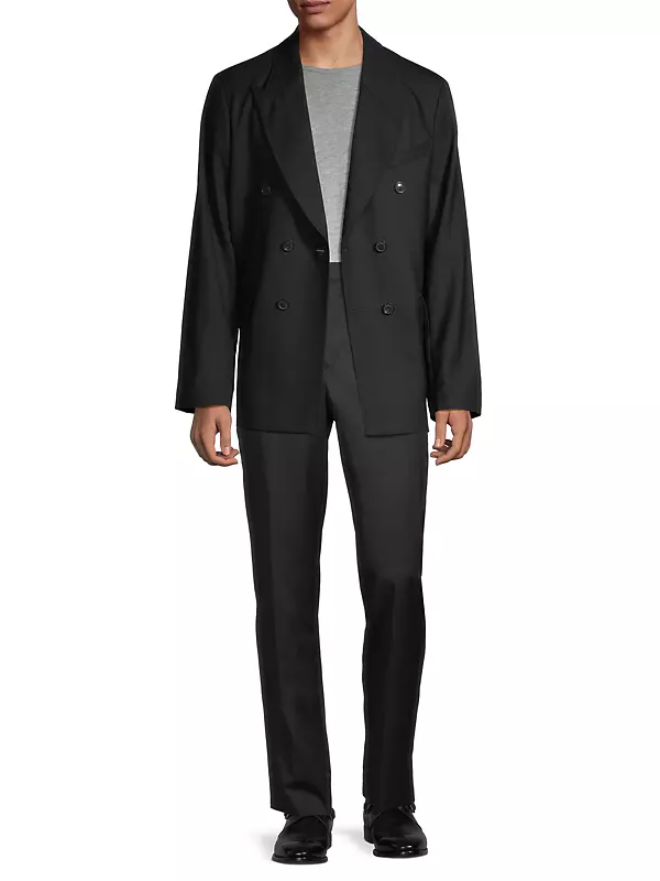 Shop Our Legacy Core Mens Unconstructed Double-Breasted Blazer 