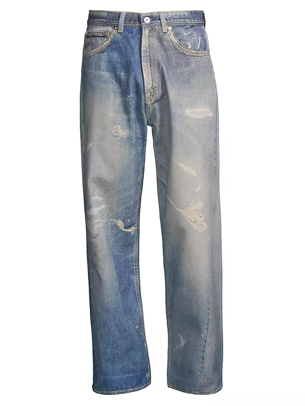 Shop OUR LEGACY Core Mens Third Cut Five-Pocket Jeans