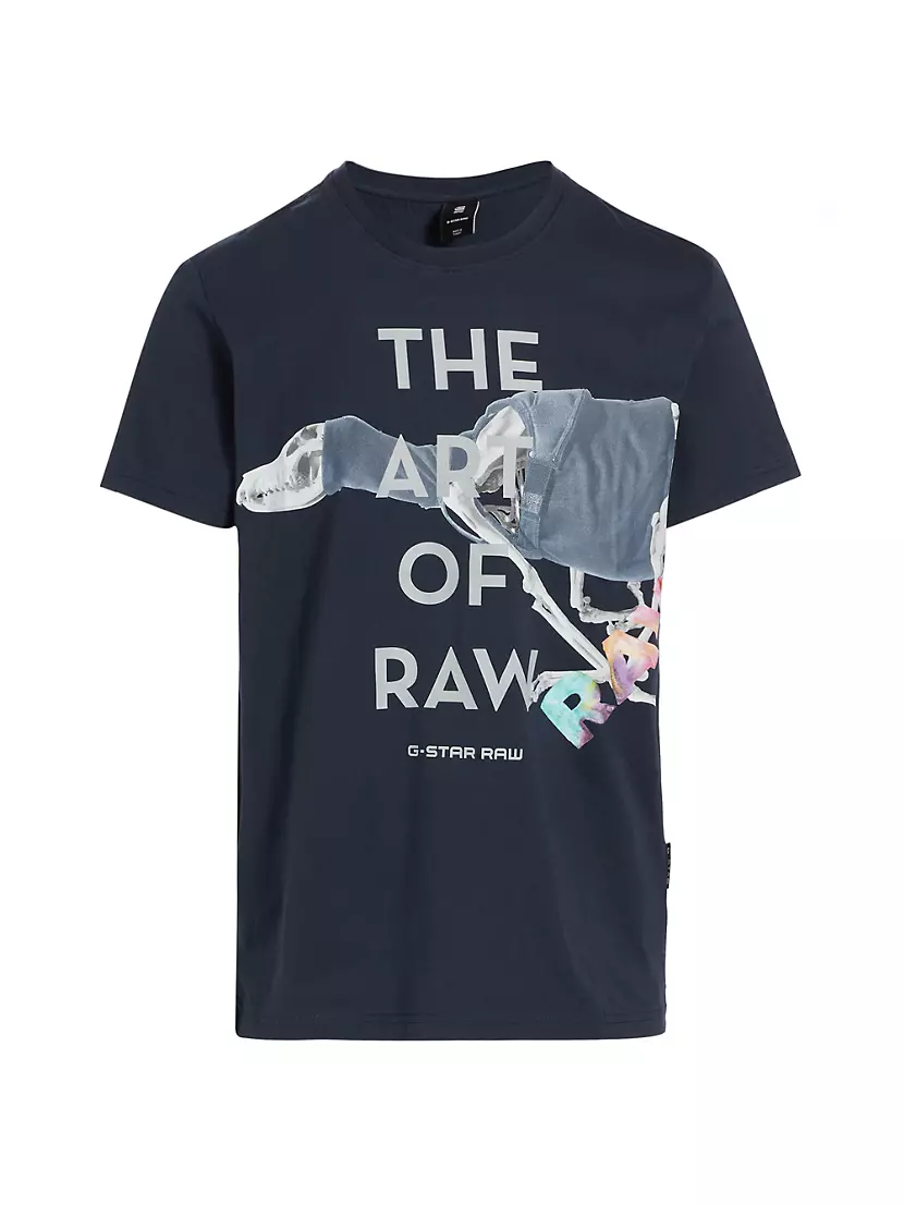 Shop G-Star Art T-Shirt Saks Avenue Of | Raw RAW Fifth