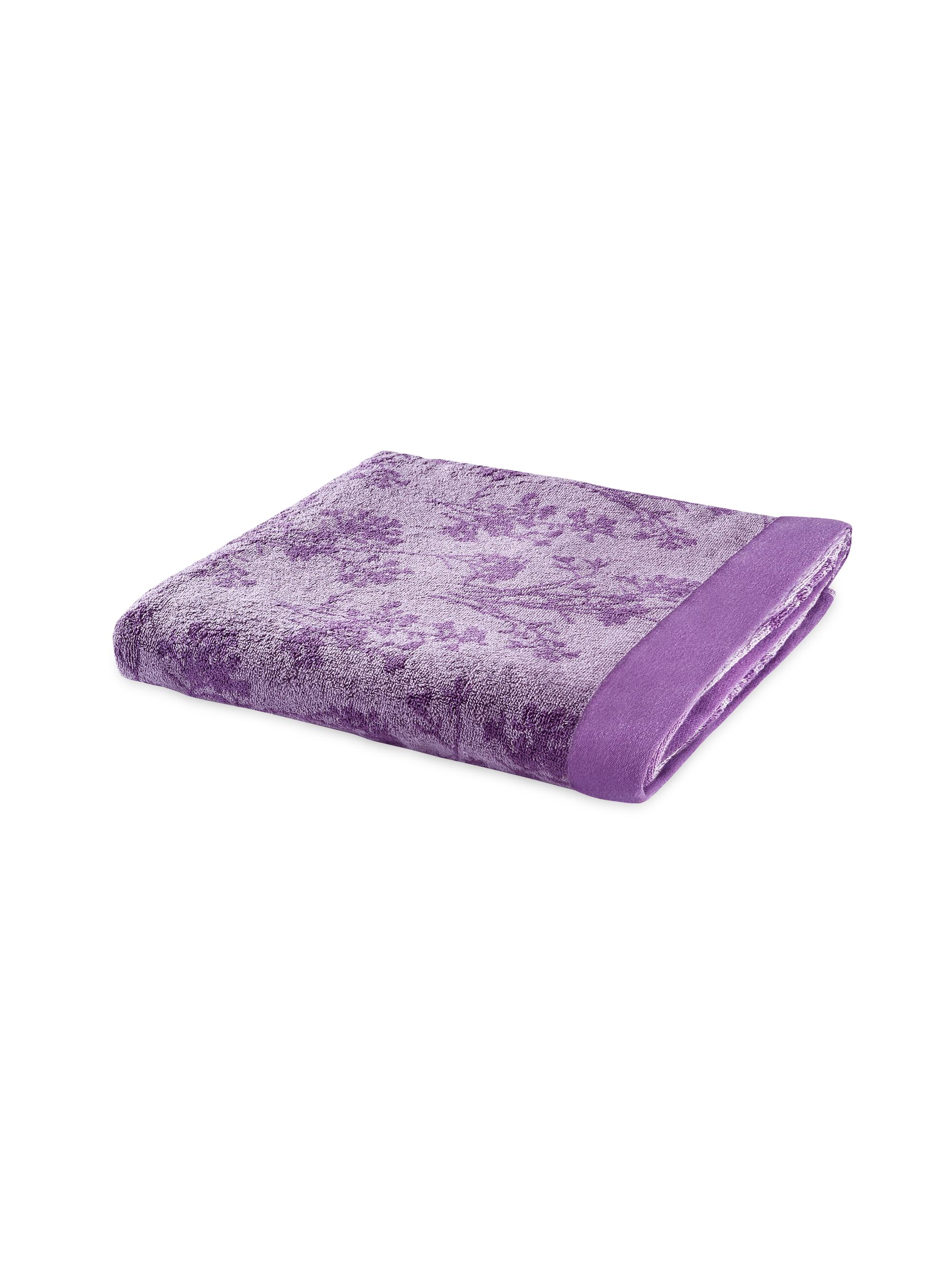 Anne de Solène Époque Bath Sheet Towel - Violet