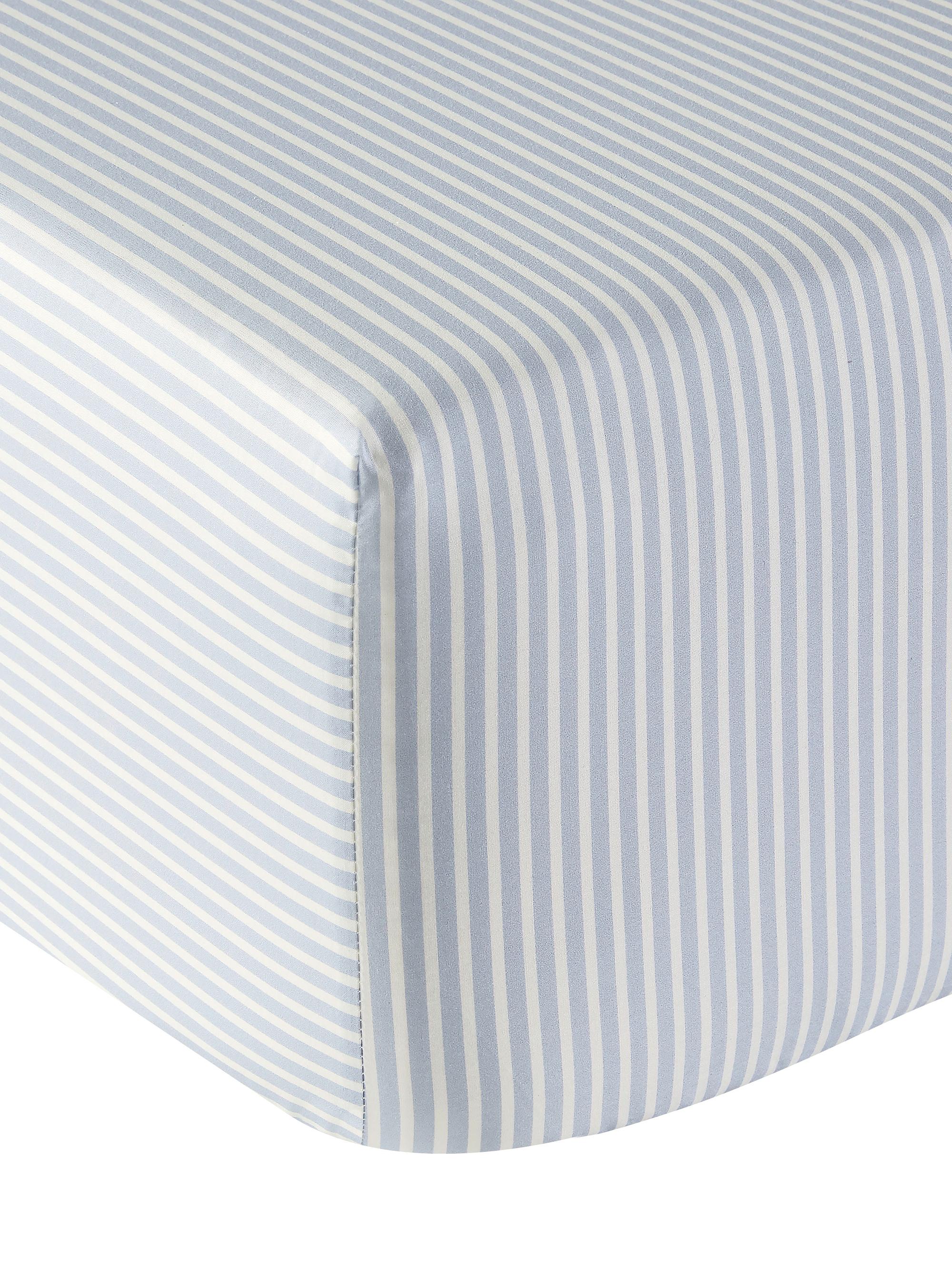 Anne de Solène Passé Présent Fitted Sheet - Blue King