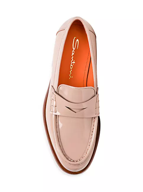 Gucci Women's Gucci Cut Leather Loafers