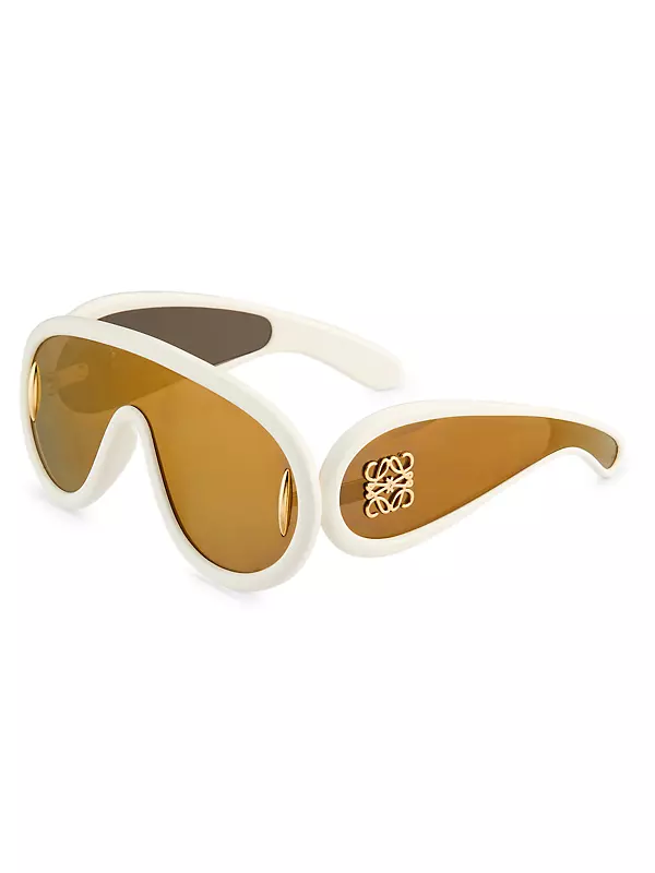 Shop LOEWE LOEWE x Paula\'s Ibiza Mask Sunglasses | Saks Fifth Avenue